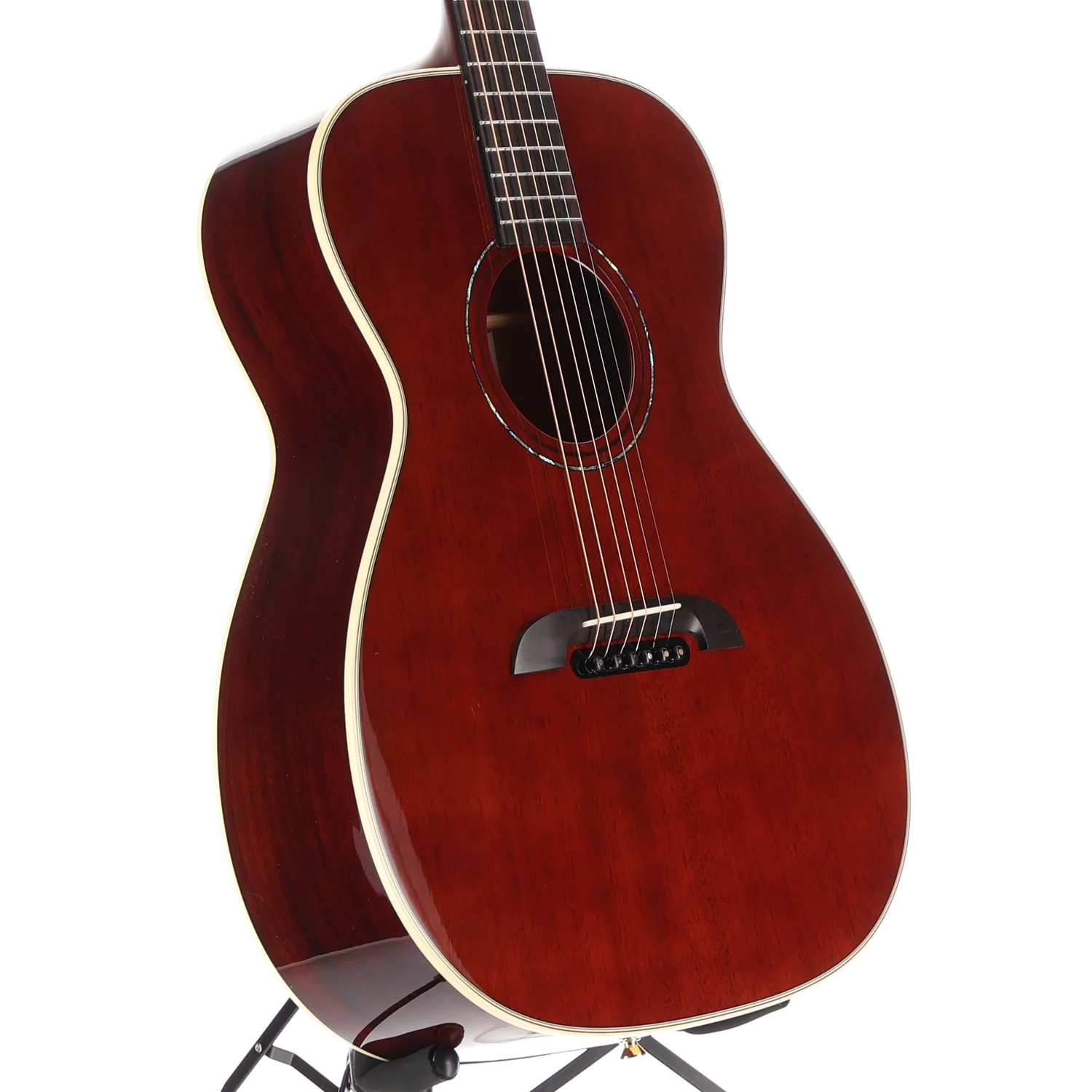 Alvarez Yairi Honduran Mahogany Folk/OM - Natural, Professional Setup (P) (49002) - Image 3