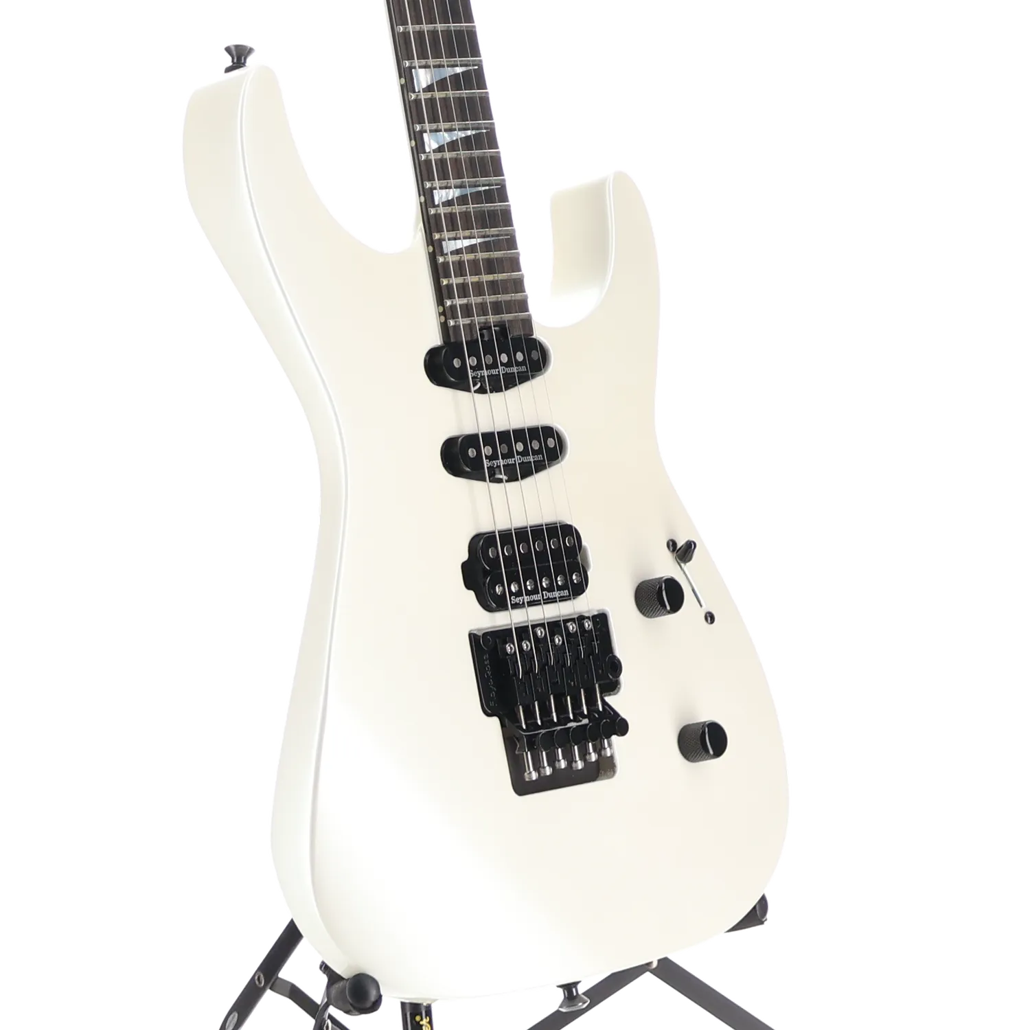 American Series Soloist SL3, Ebony Fingerboard, Platinum Pearl (L2) (02800) - Image 3