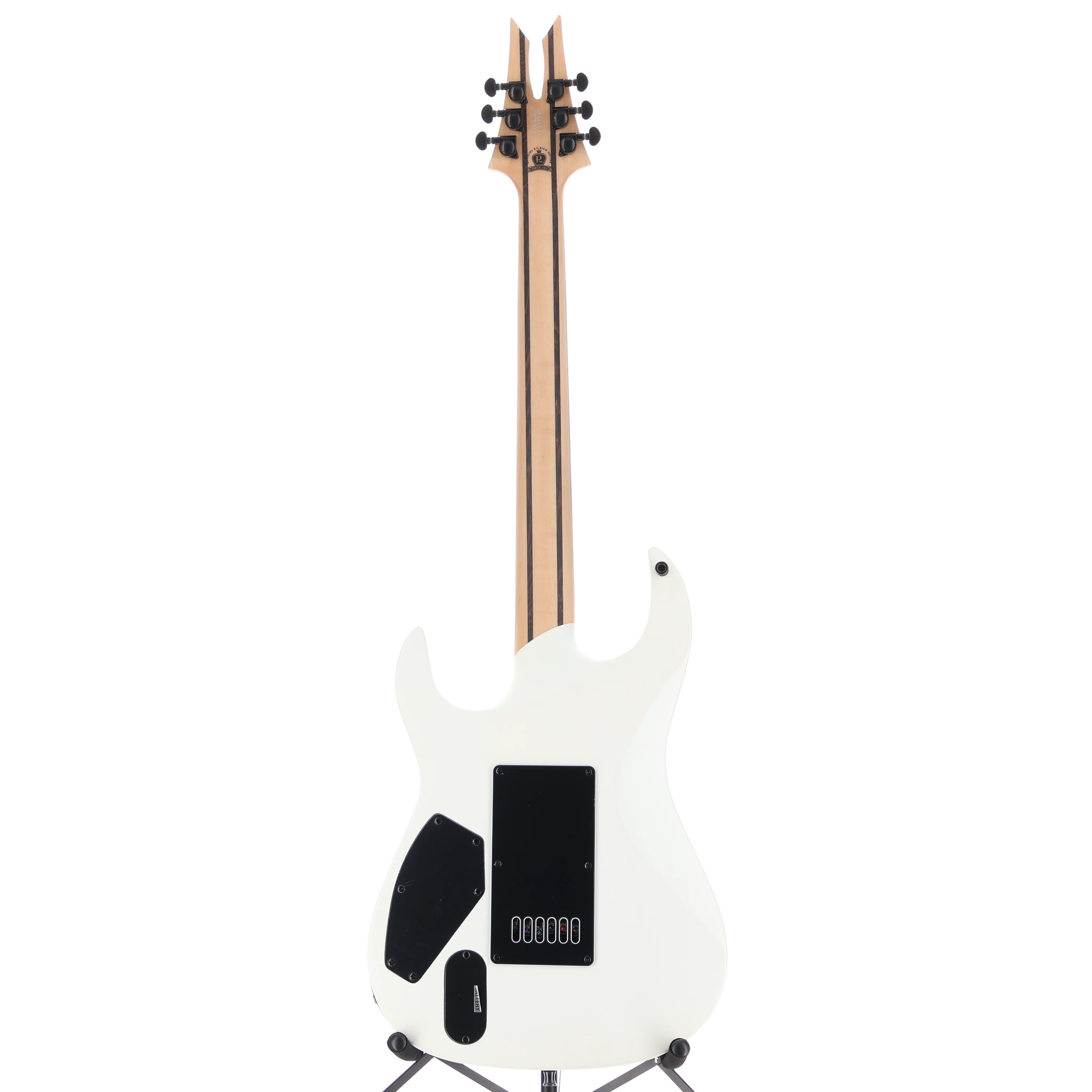 BC Rich Andy James Signature Assassin 6, Matte White, Plays Great (Q10) (60337) - Image 6
