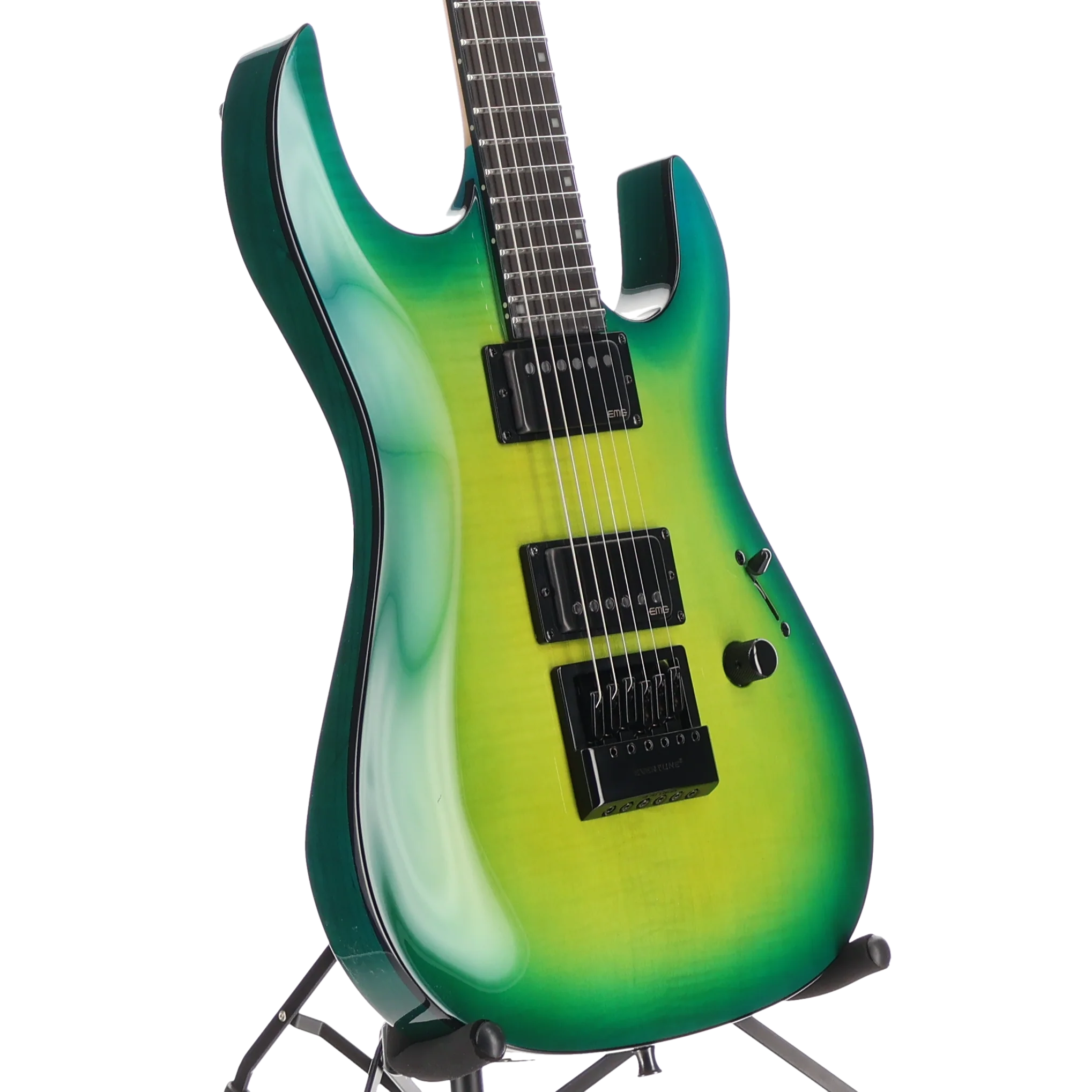 BC Rich Andy James Signature Assassin 6, Trans Green (Q4) (60343) - Image 3
