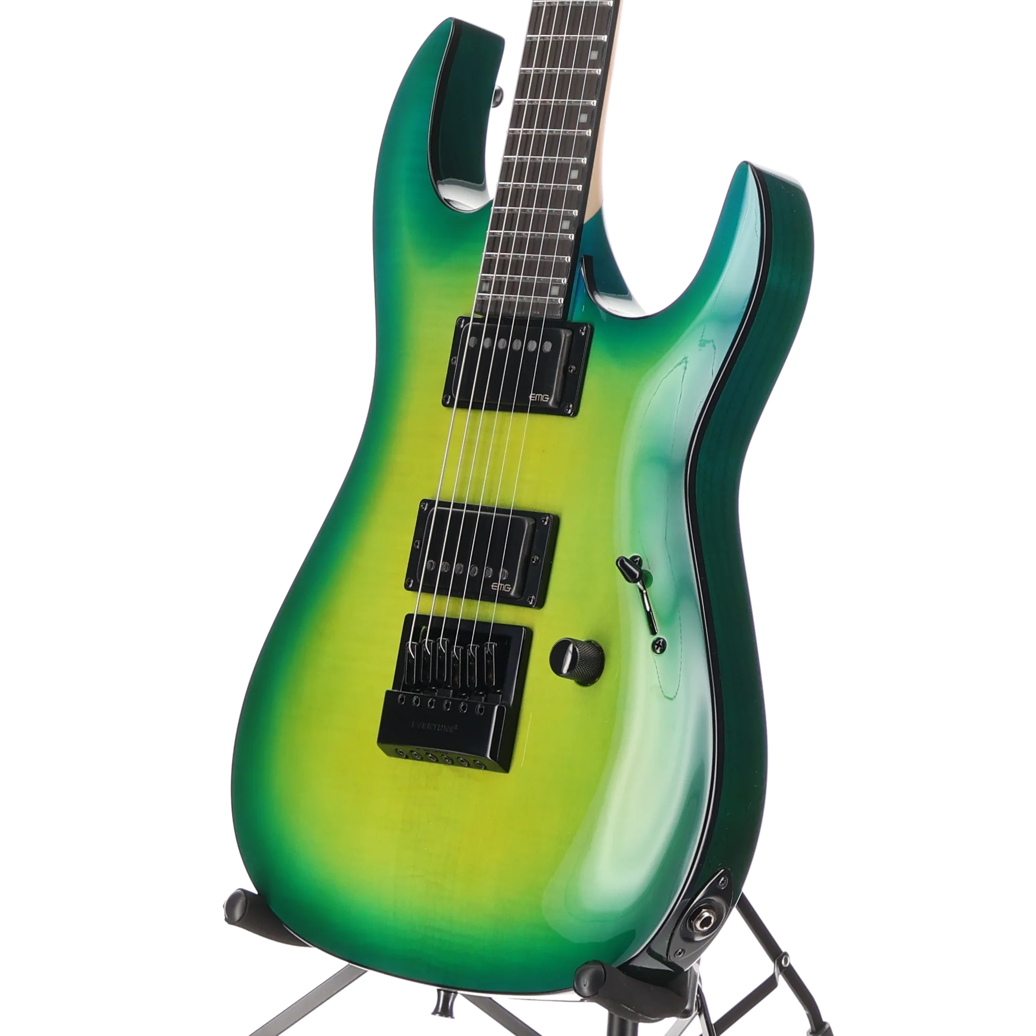 BC Rich Andy James Signature Assassin 6, Trans Green (Q4) (60343) - Image 4
