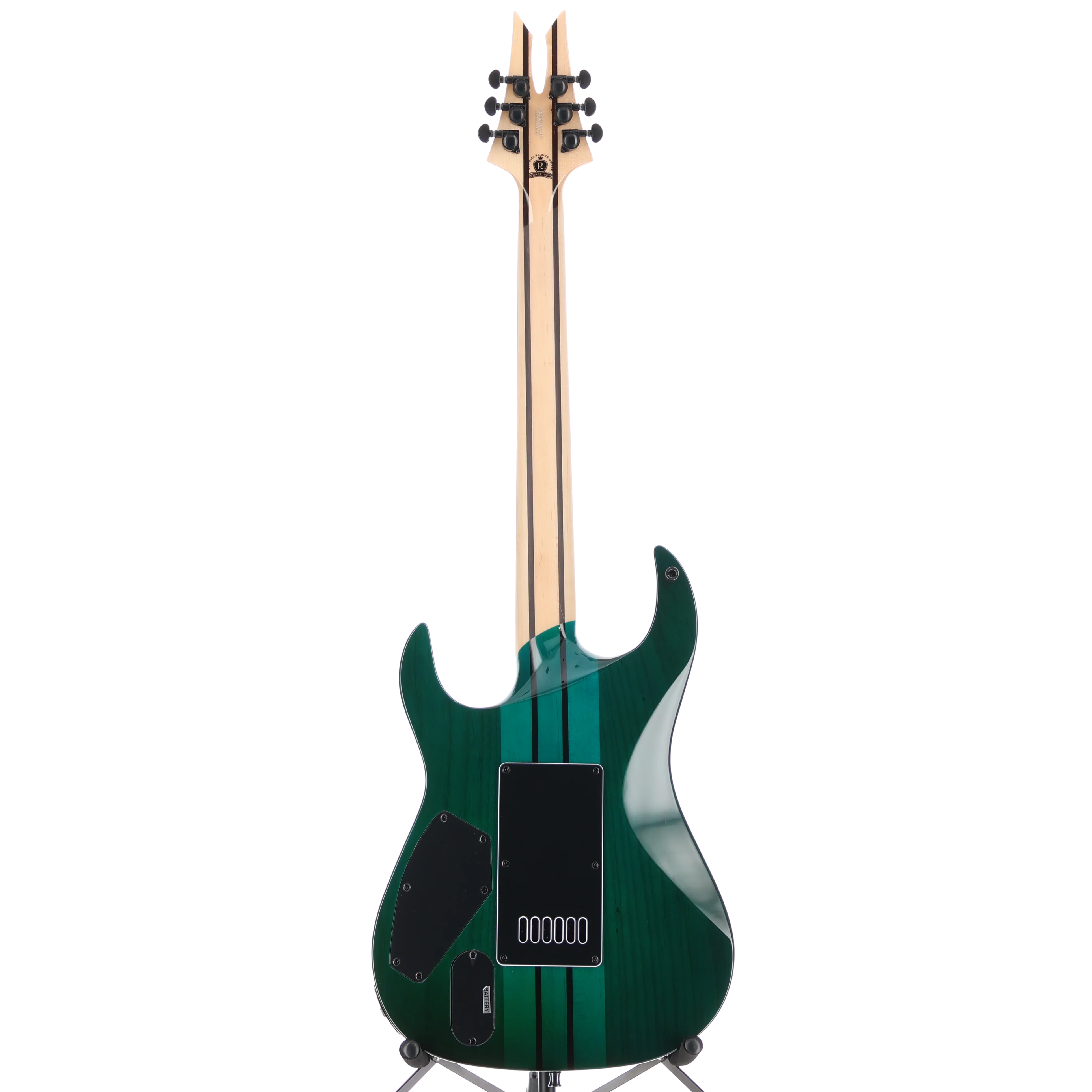 BC Rich Andy James Signature Assassin 6, Trans Green (Q4) (60343) - Image 6