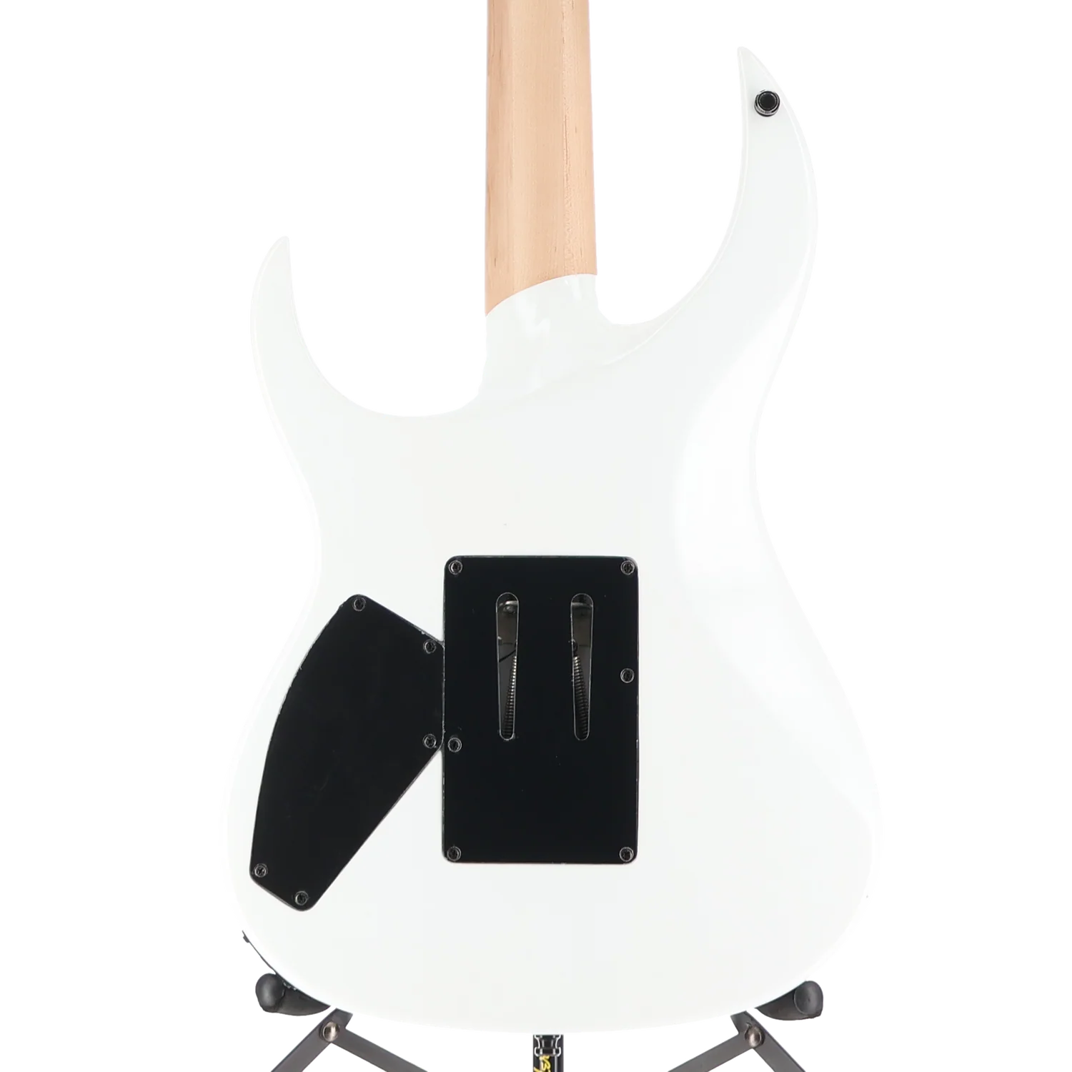 BC Rich Gunslinger II Prophecy with Nyatoh Body, Maple Neck, Maple Fingerboard, and 1 Humbucking Pickup - White Pearl (SR) (60052) - Image 2