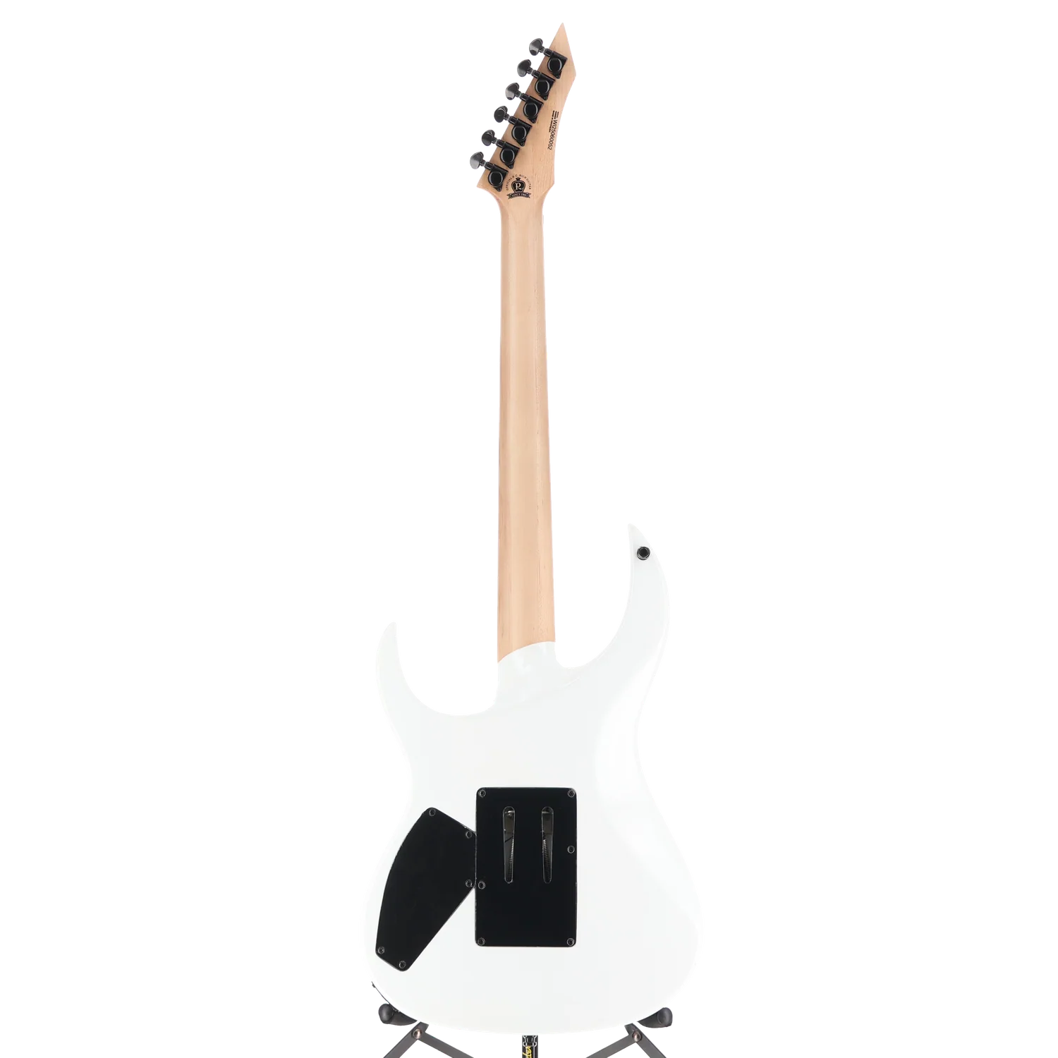 BC Rich Gunslinger II Prophecy with Nyatoh Body, Maple Neck, Maple Fingerboard, and 1 Humbucking Pickup - White Pearl (SR) (60052) - Image 6