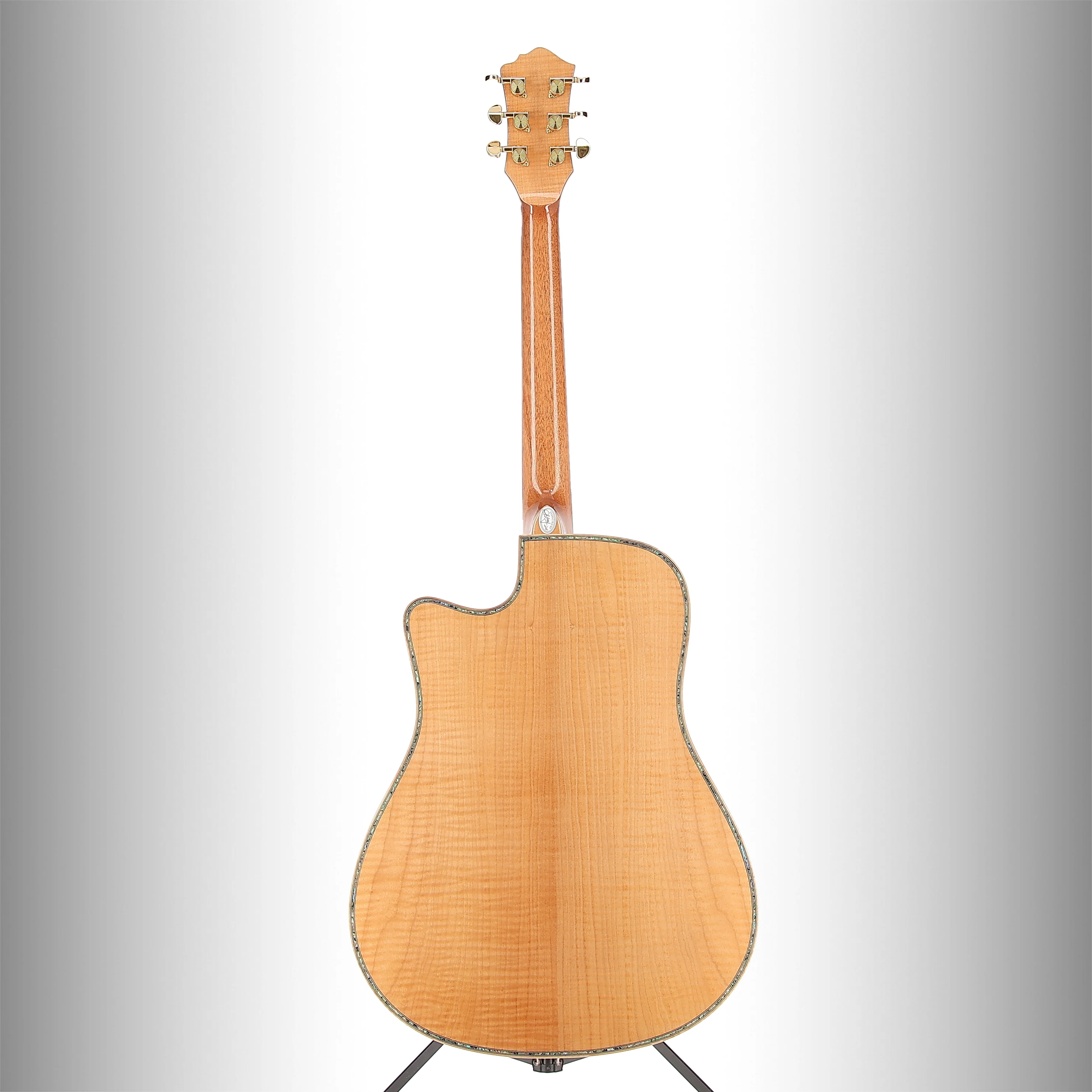 BC Rich Prophecy Series A/E Cutaway with Maple Top, Back and Sides, Flame Maple, Fully Tested (RC2) (00067) - Image 6
