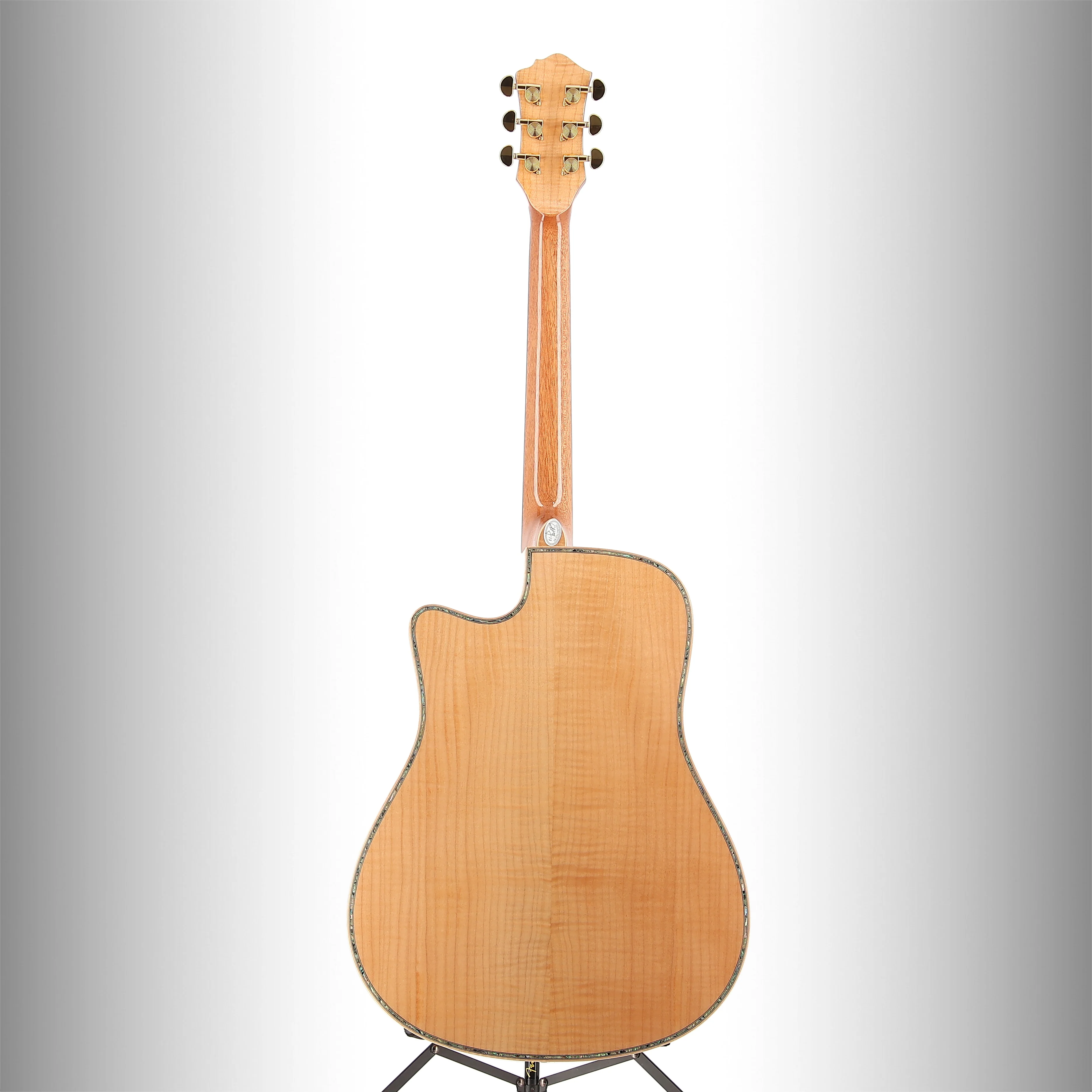 BC Rich Prophecy Series A/E Cutaway with Maple Top, Maple Back and Sides, Flame Maple, Plays Great (N8) (00059) - Image 6