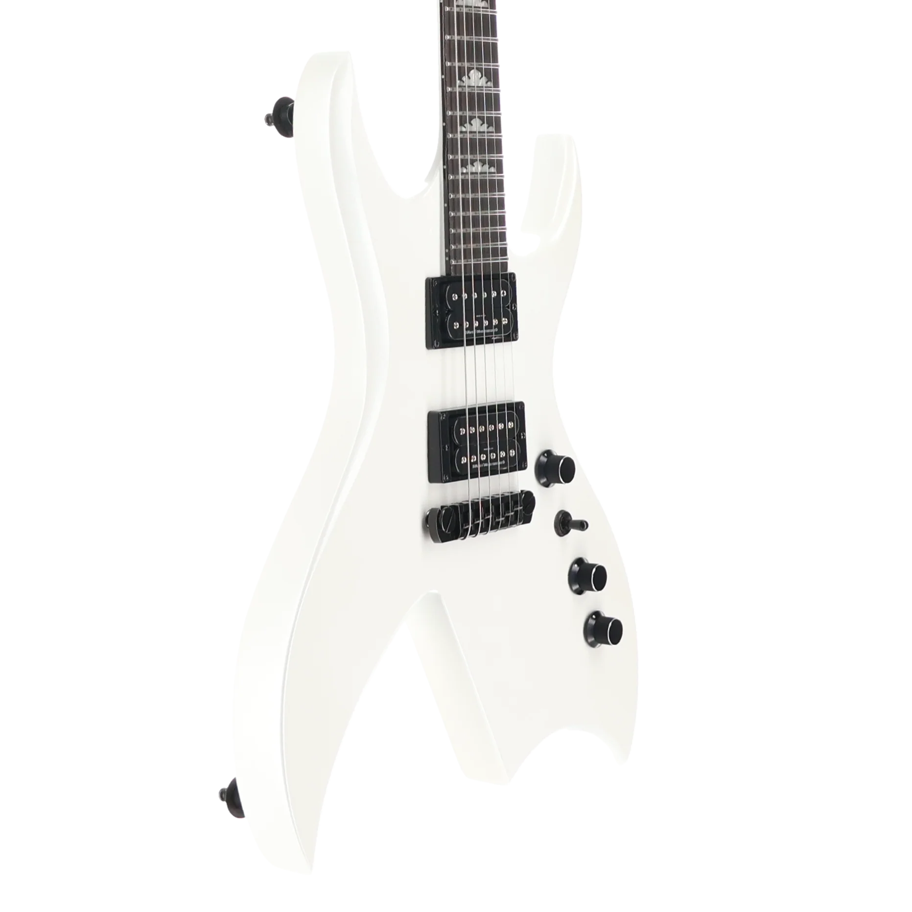 BC Rich Rich "B" Legacy 2023, Nyatoh Body, Pearl White, Dual Humbuckers, Professional Setup (SR) (40206) - Image 3