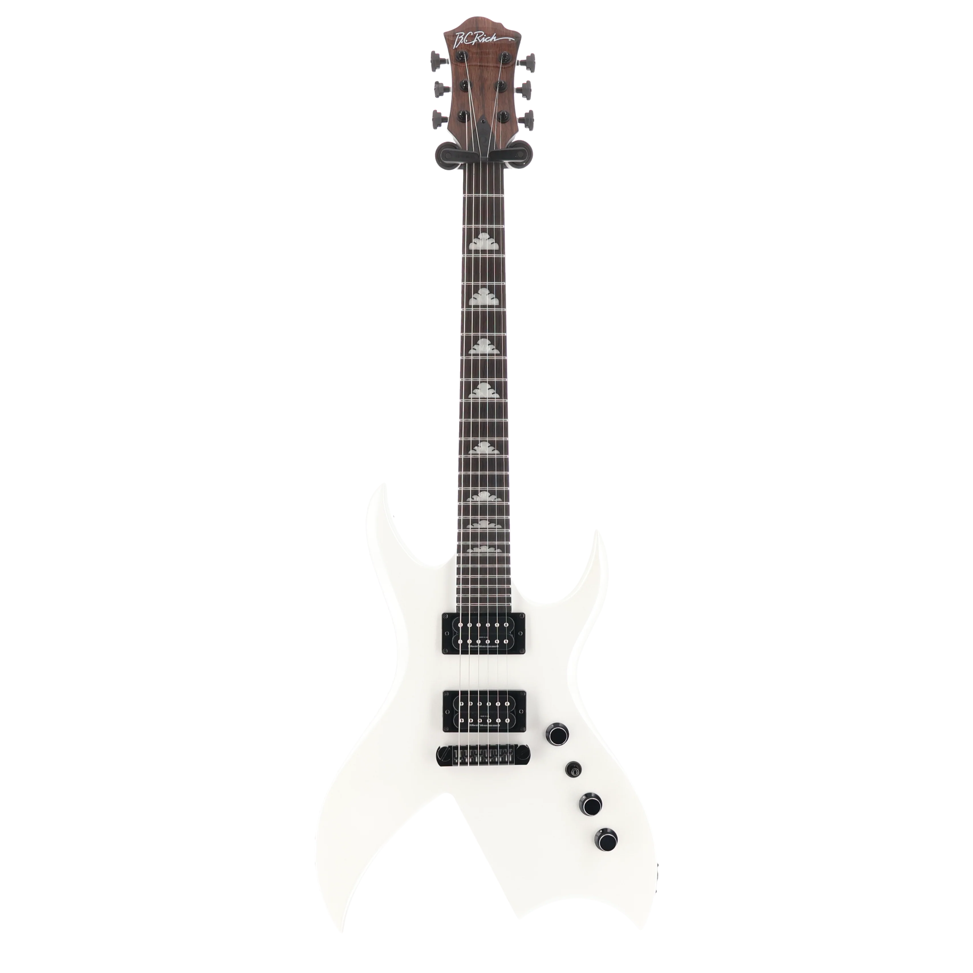 BC Rich Rich "B" Legacy 2023, Nyatoh Body, Pearl White, Dual Humbuckers, Professional Setup (SR) (40206) - Image 5