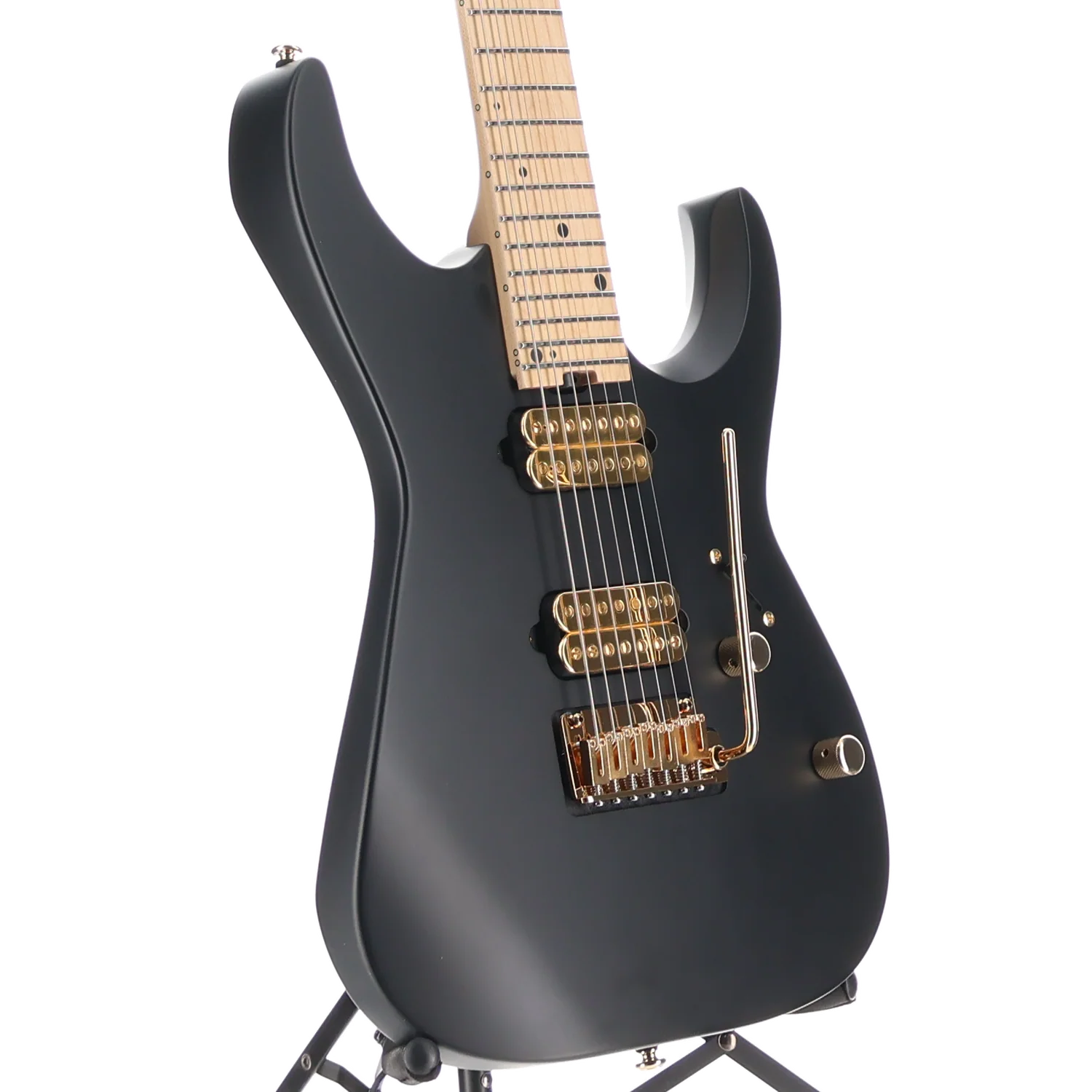 Charvel Angel Vivaldi Signature DK24-7 Nova, Satin Black, Expert Setup (SR) (00072) - Image 3