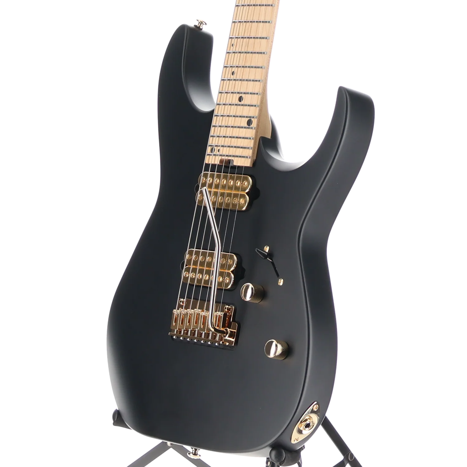 Charvel Angel Vivaldi Signature DK24-7 Nova, Satin Black, Expert Setup (SR) (00072) - Image 4