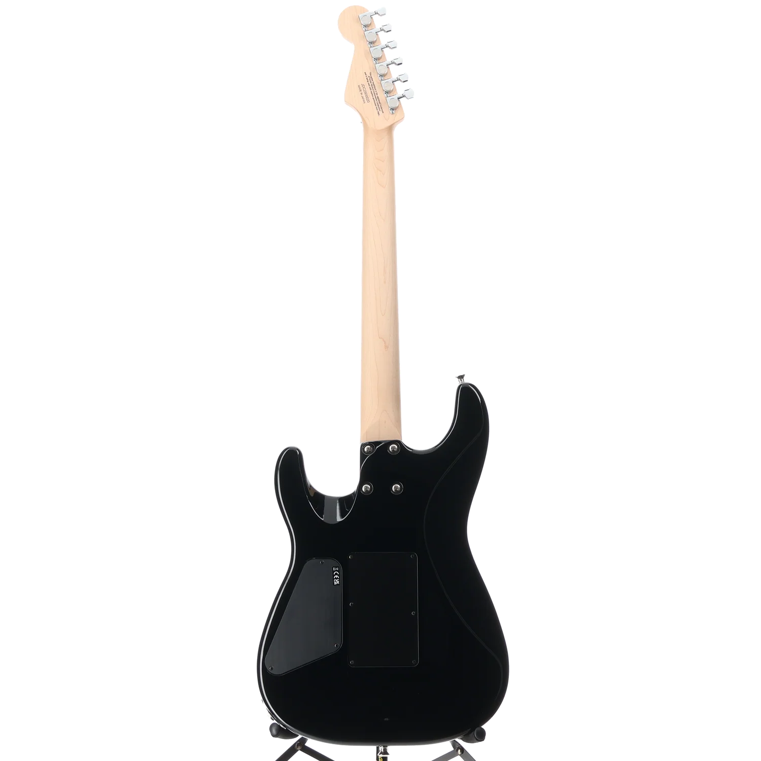 Charvel MJ San Dimas Style 1 HSH FR PF QM, Midnight Glow, Stage Ready (B8) (00020) - Image 6