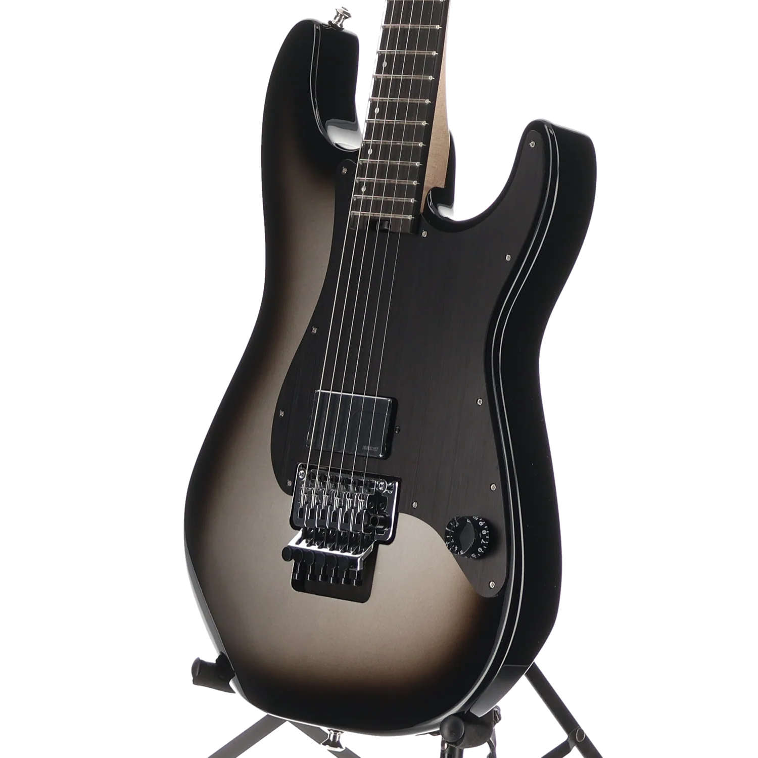 Charvel Phil Sgrosso Signature Pro-Mod So-Cal Style 1 H FR E, Ebony Fingerboard, Silverburst (RP) (55521) - Image 4
