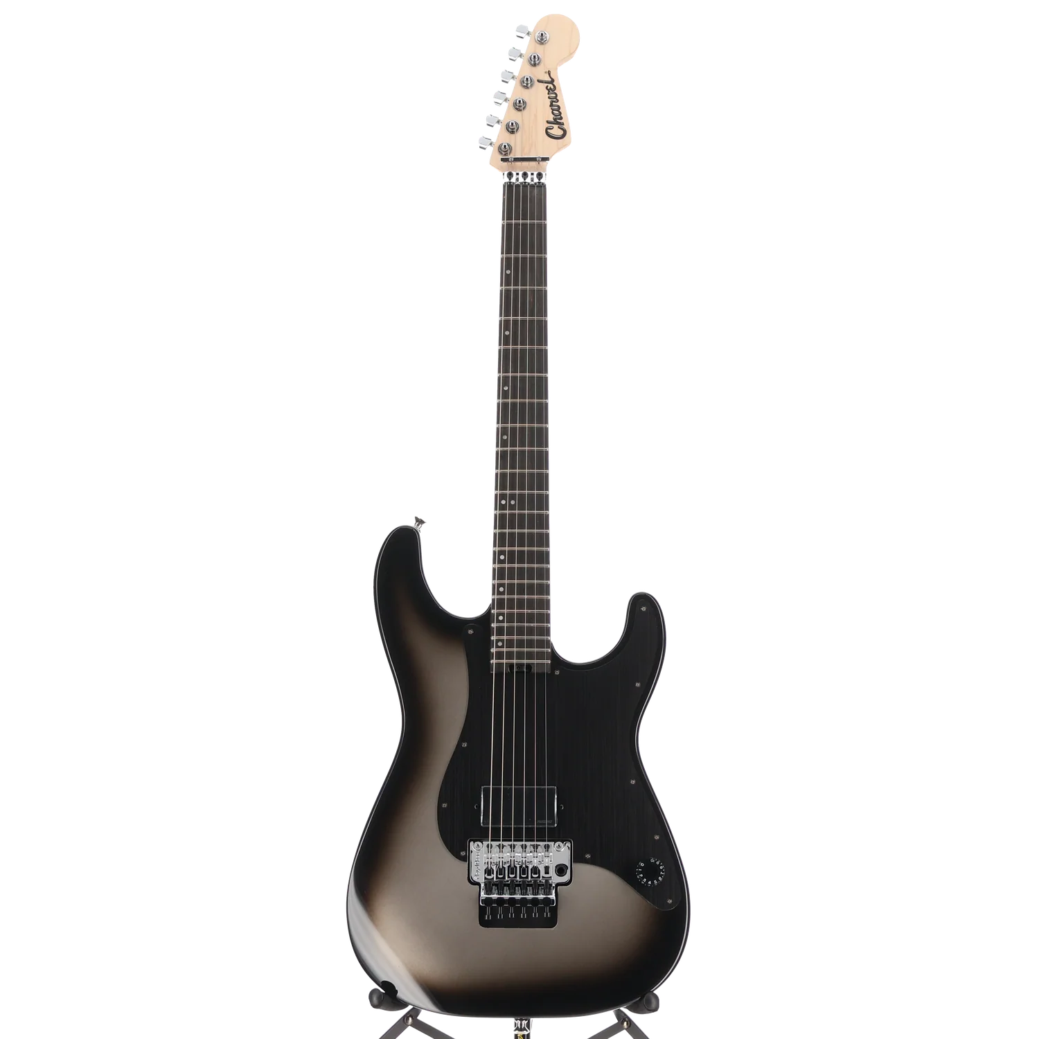 Charvel Phil Sgrosso Signature Pro-Mod So-Cal Style 1 H FR E, Ebony Fingerboard, Silverburst (RP) (55521) - Image 5