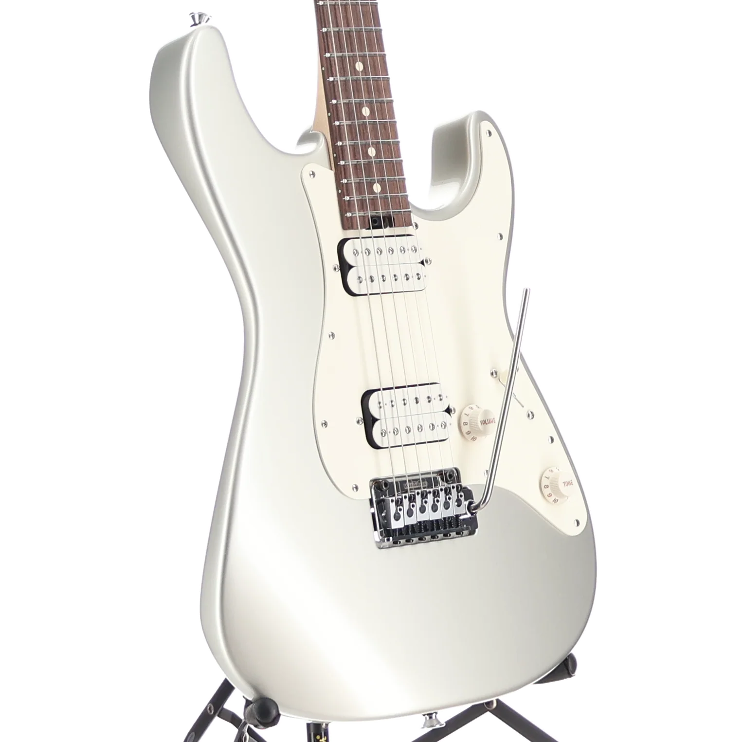 Charvel Prashant Aswani Signature Pro-Mod So-Cal PA28, Inca Silver (NITRO FINISH) Professional Setup (SR) (02164) - Image 3