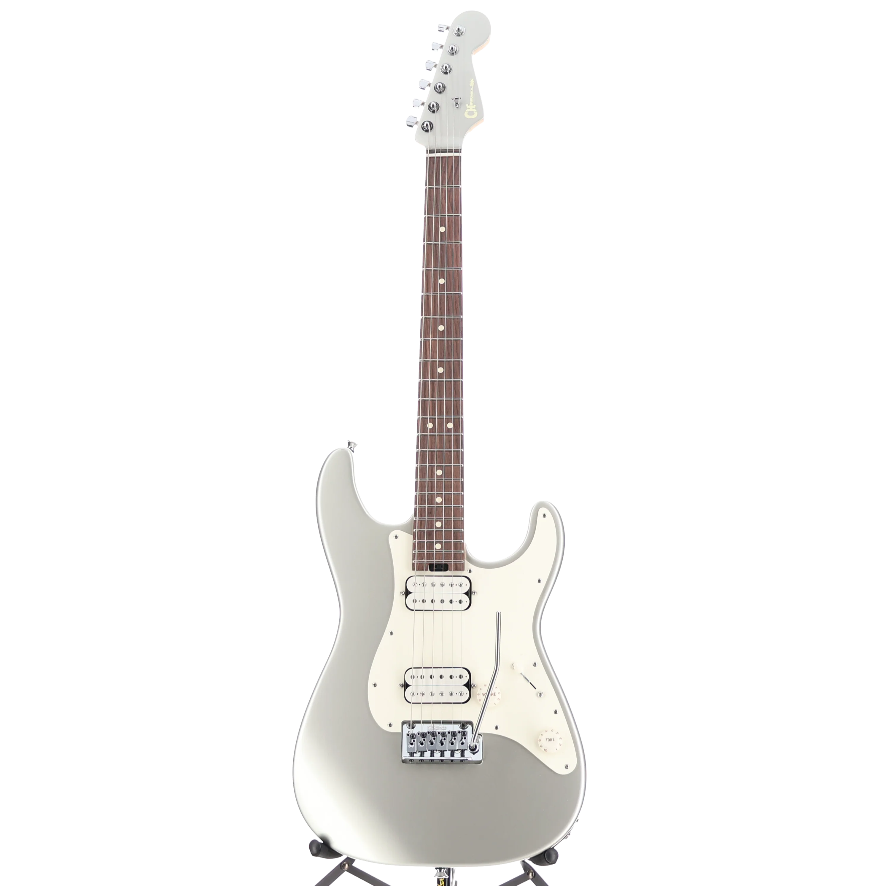 Charvel Prashant Aswani Signature Pro-Mod So-Cal PA28, Inca Silver (NITRO FINISH) Professional Setup (SR) (02164) - Image 5