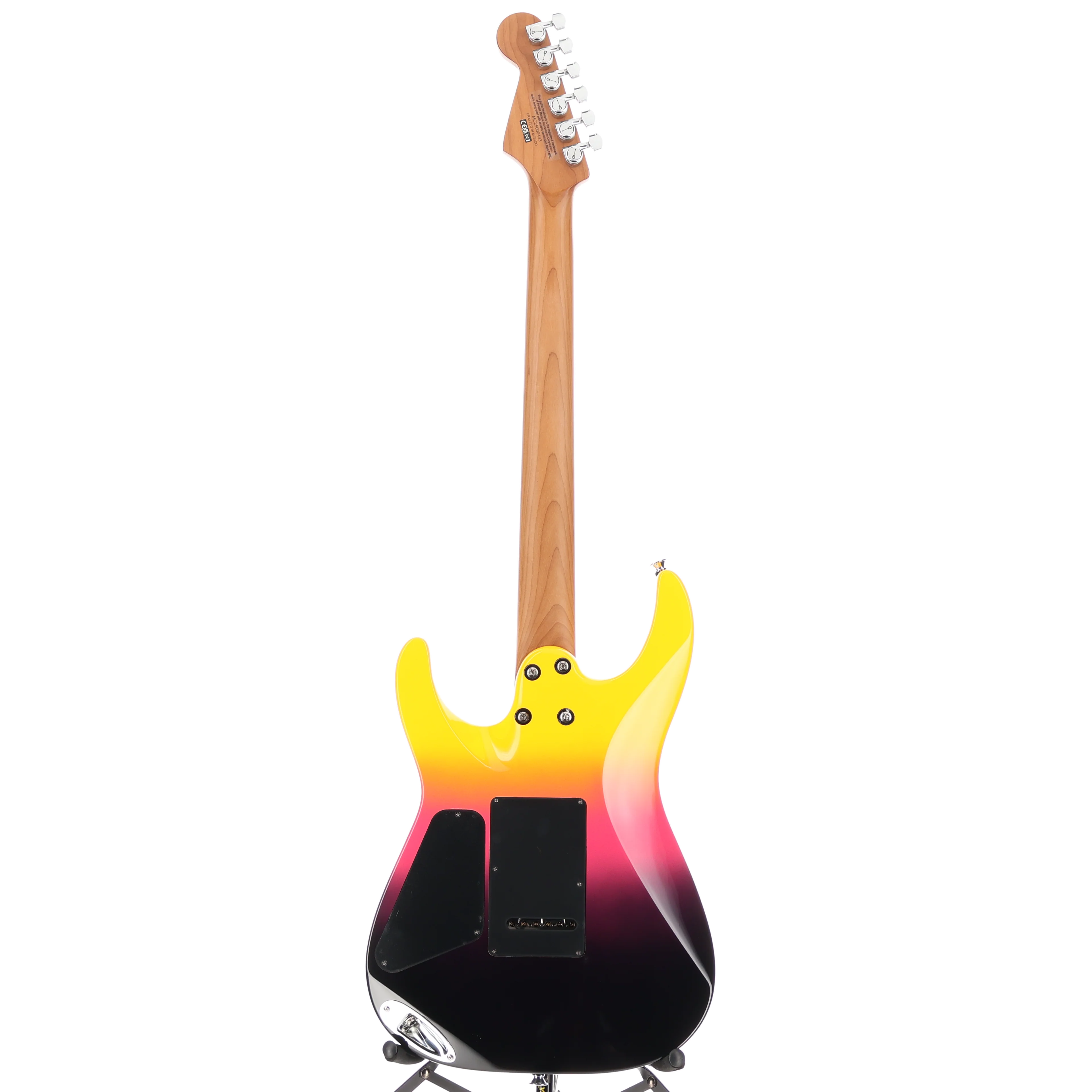 Charvel Pro-Mod DK24 HH 2PT CM, Caramelized Maple Fingerboard, Malibu Sunset, Stage Ready (SR) (00433) - Image 6