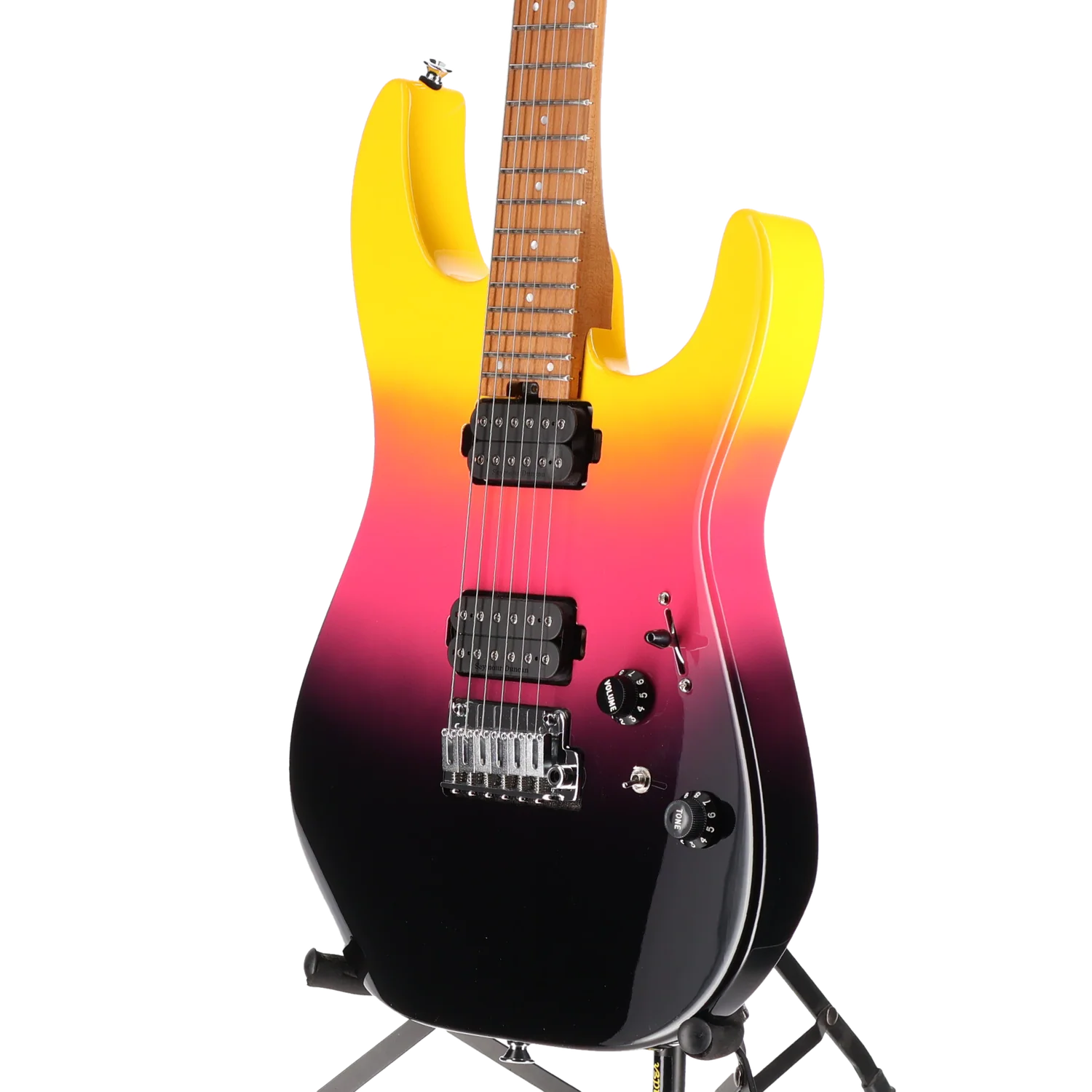 Charvel Pro-Mod DK24 HH 2PT CM, Malibu Sunset, Stage Ready (SR) (01394) - Image 3