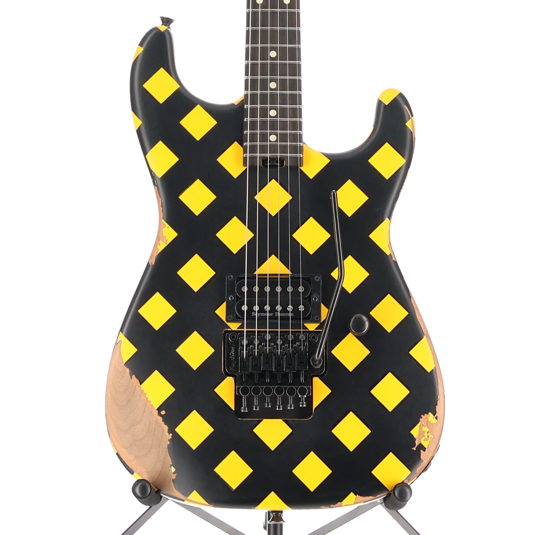 Charvel Super-Stock SD1 H FR EB, Ebony Fingerboard, Diamond Life (V12) (53608)