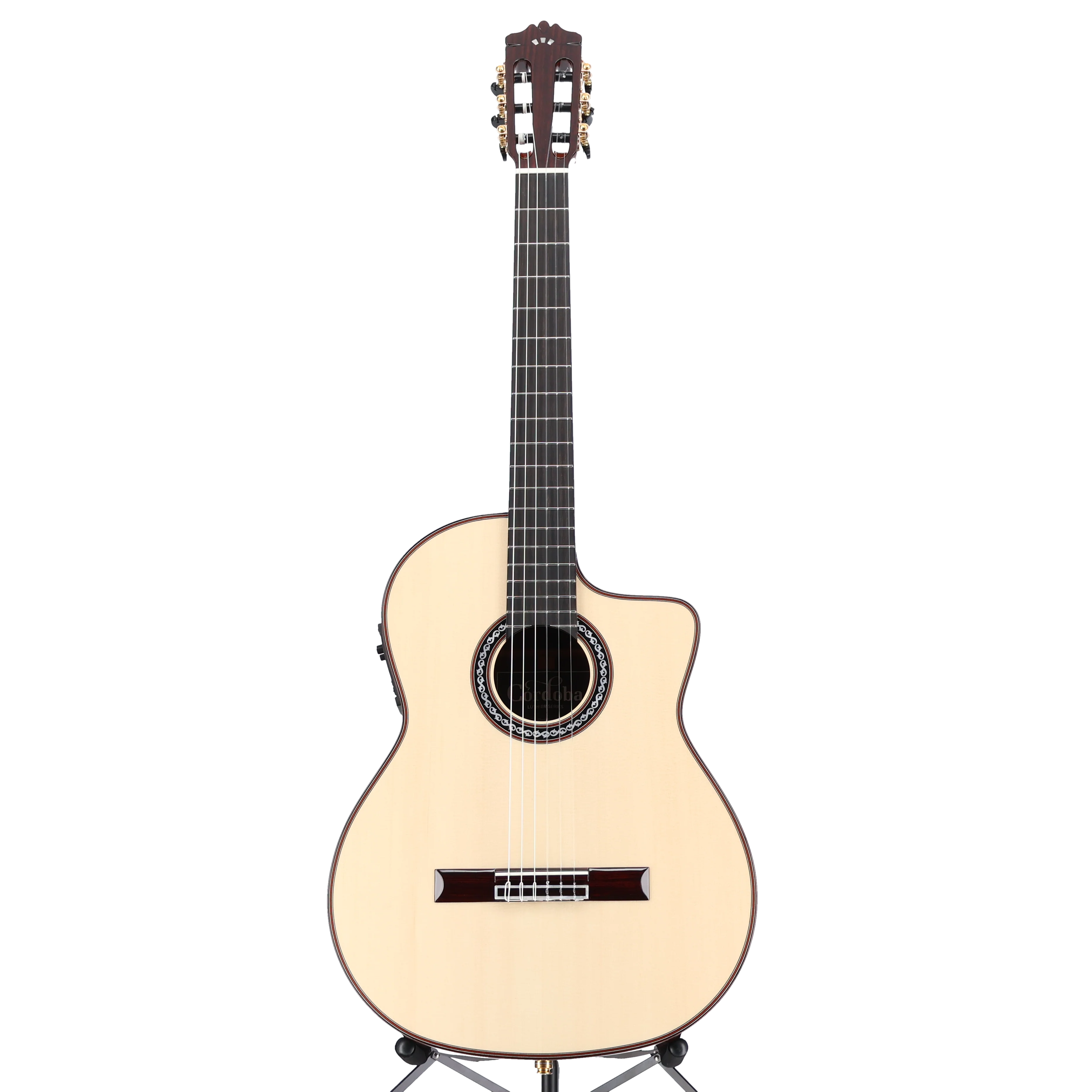 Cordoba GK Pro Negra Classical A/E Spruce - Natural Gloss (RC1) (01176) - Image 5