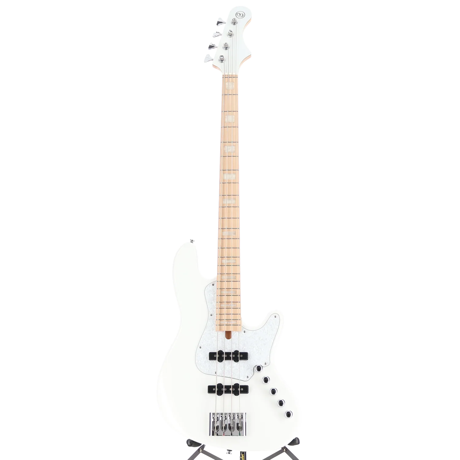 Cort Elrick NJS4 4-String Bass Guitar, White, Fully Tested (O4) (19082) - Image 5