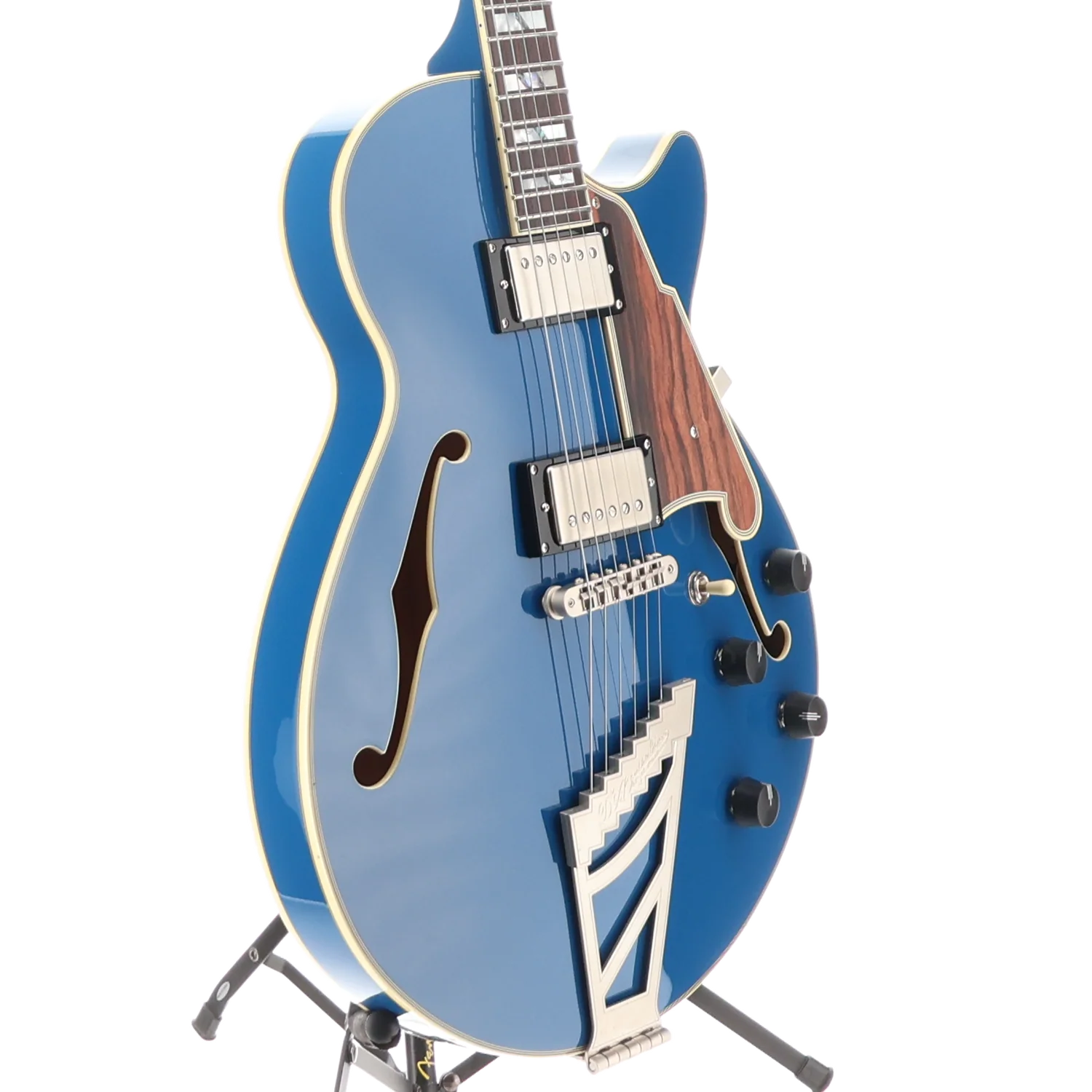 D'angelico Deluxe SS LE, Sapphire, Expert Setup (RC4) (10498) - Image 3