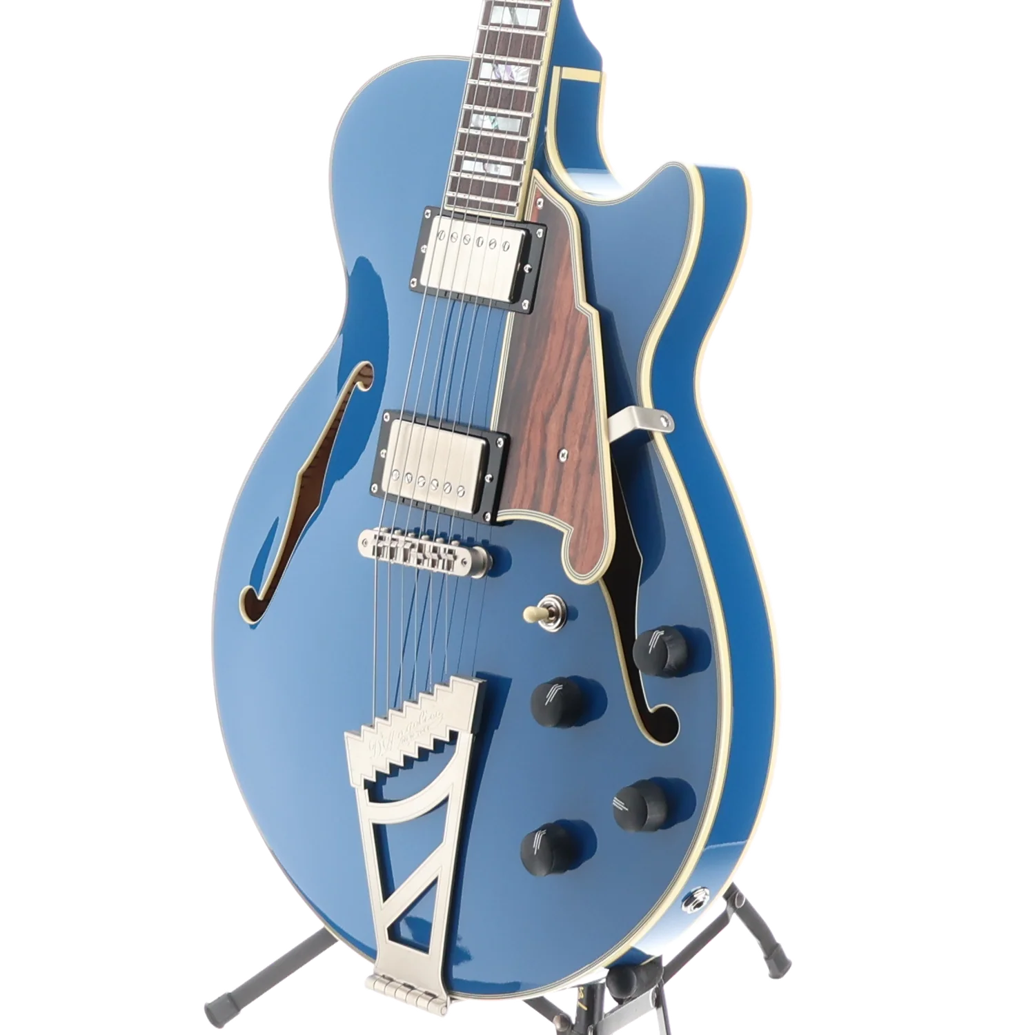 D'angelico Deluxe SS LE, Sapphire, Expert Setup (RC4) (10498) - Image 4