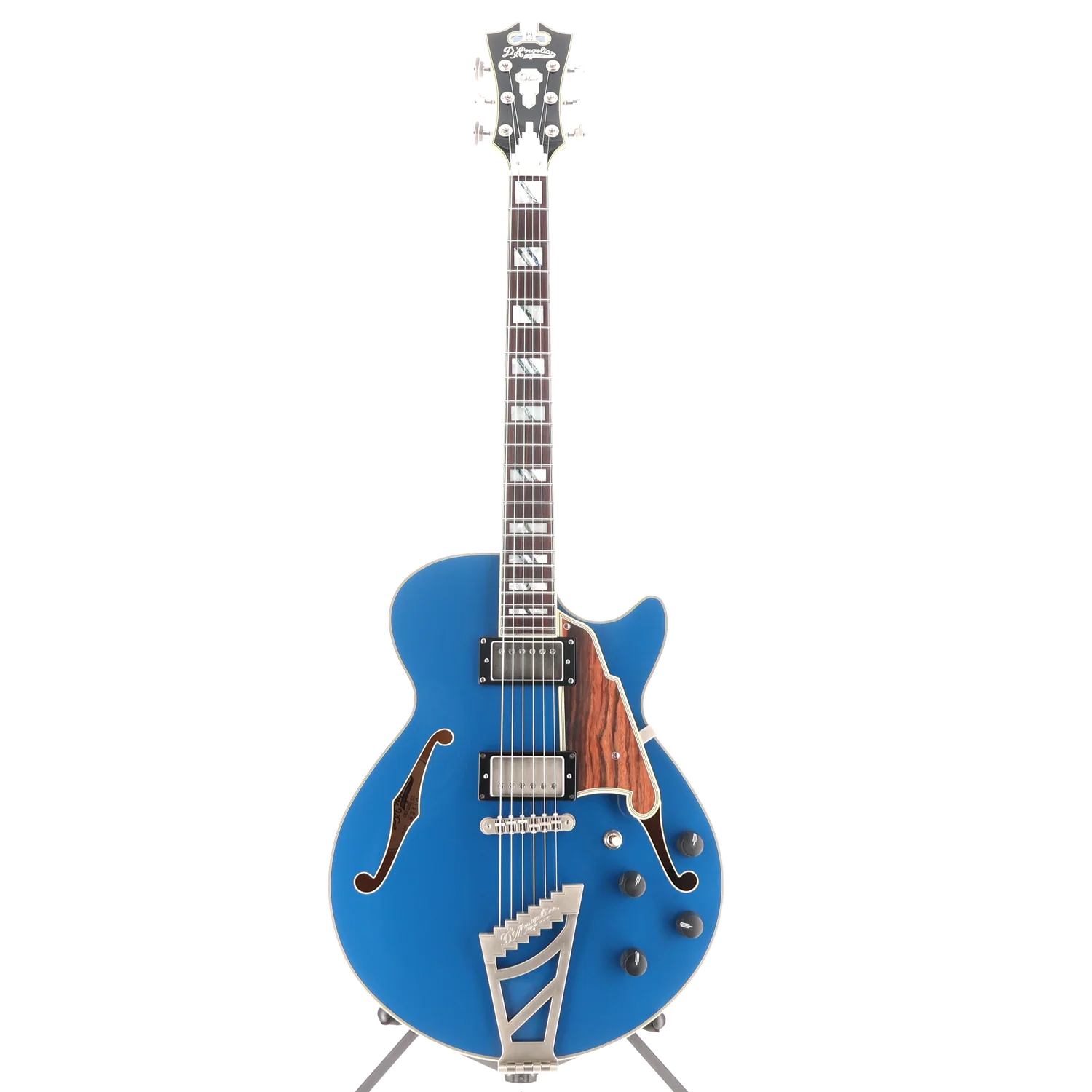 D'angelico Deluxe SS LE, Sapphire, Expert Setup (RC4) (10498) - Image 5