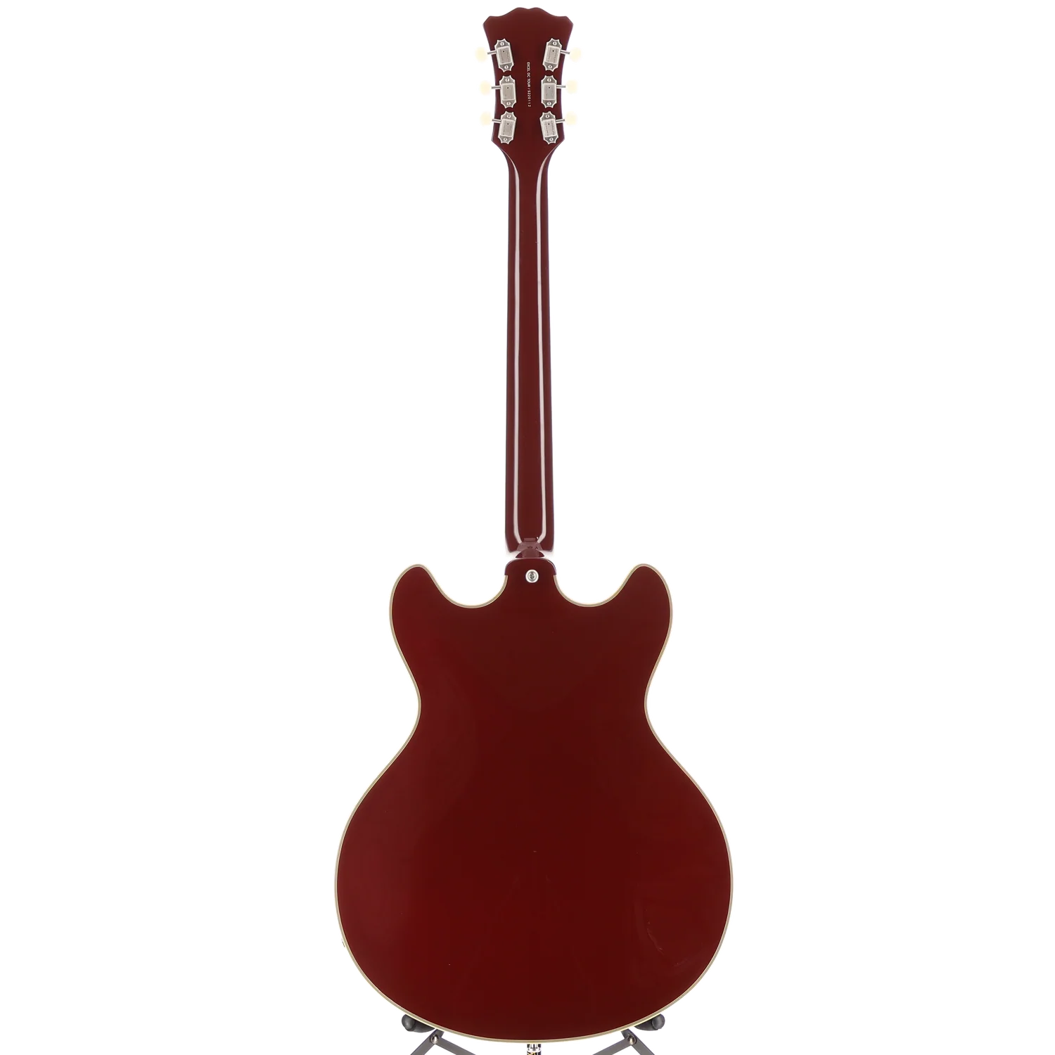 D'angelico Excel DC Tour Collection - Solid Wine, Plays Great (AA1) (20112) - Image 6