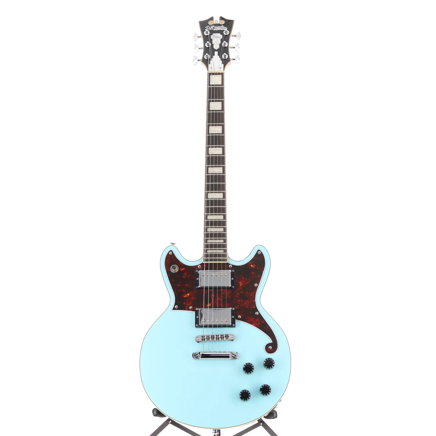D'angelico Premier Brighton - Sky Blue, Plays Great (B9) (10277) - Image 5