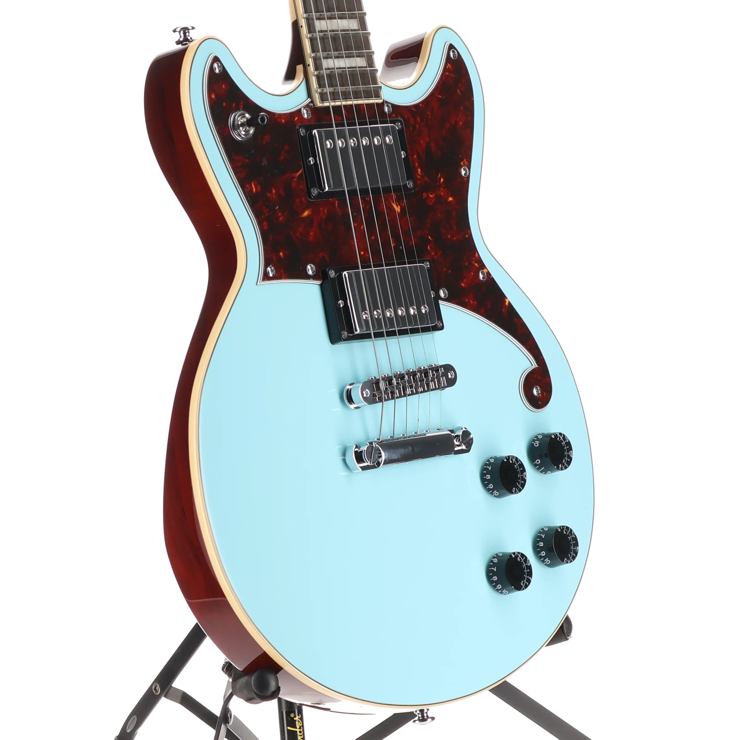 D'angelico Premier Brighton - Sky Blue (RP) (SBMCS) - Image 3