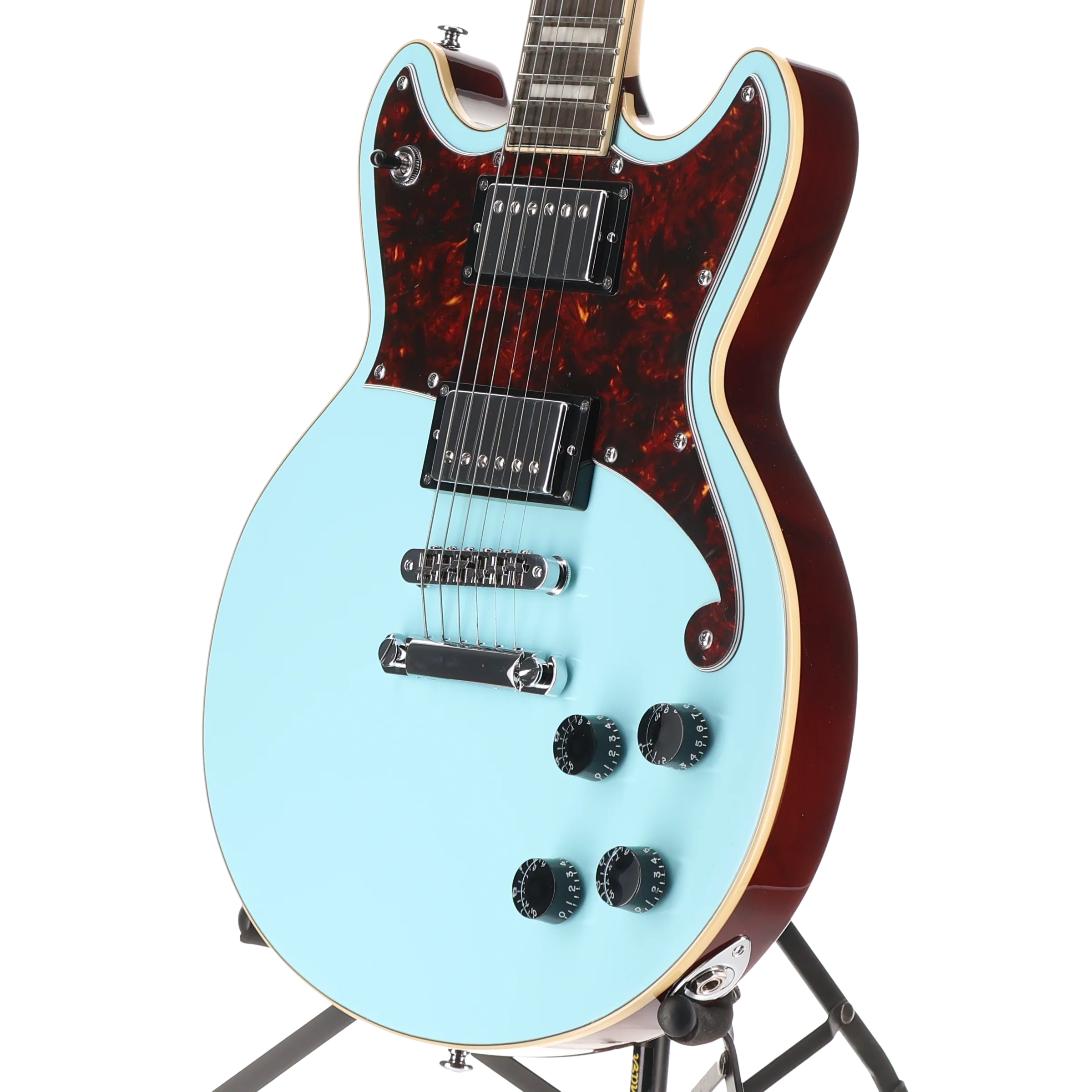 D'angelico Premier Brighton - Sky Blue (RP) (SBMCS) - Image 4