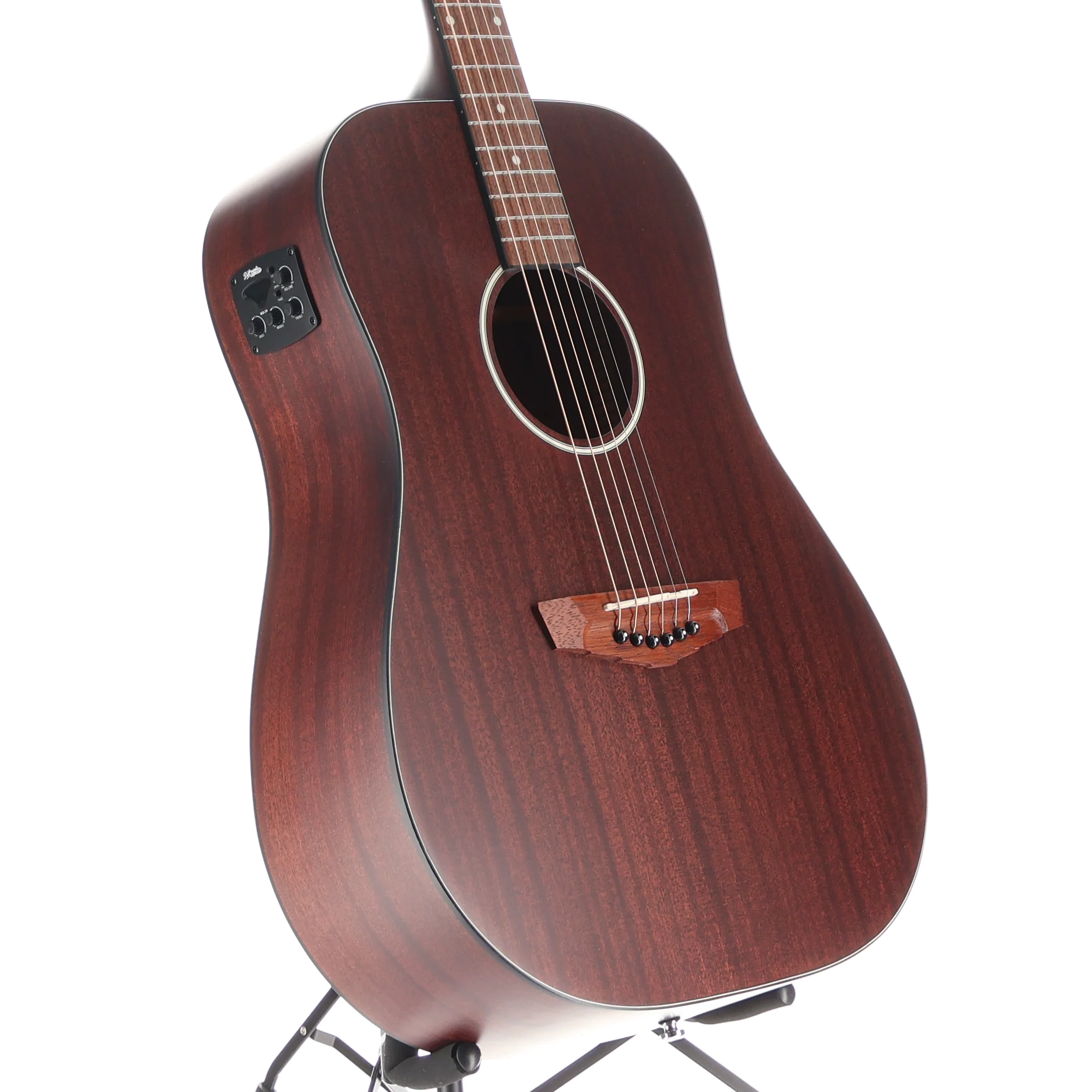 D'angelico Premier Lexington LS - Natural Mahogany Satin (RP) (MAHCP) - Image 3