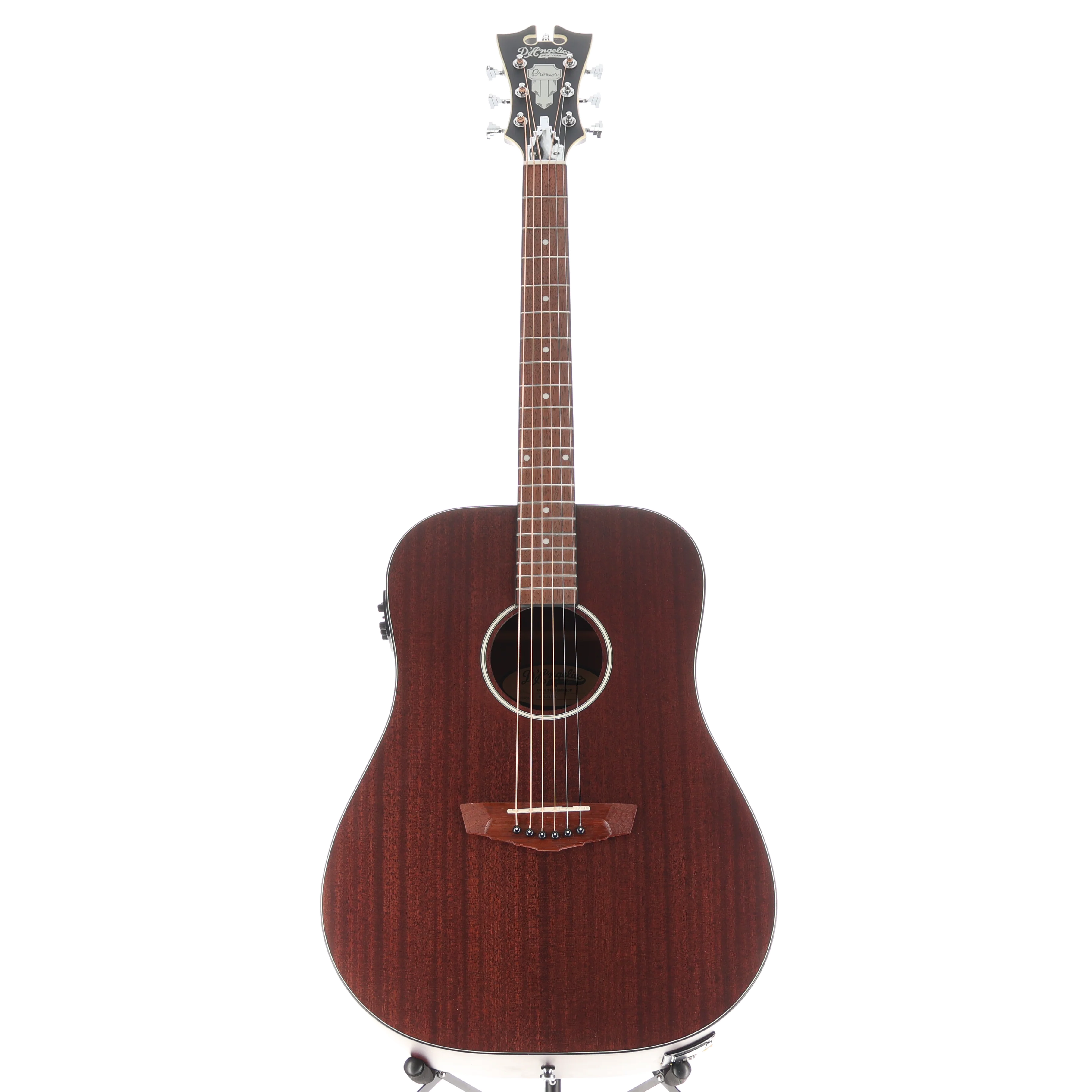 D'angelico Premier Lexington LS - Natural Mahogany Satin (RP) (MAHCP) - Image 5