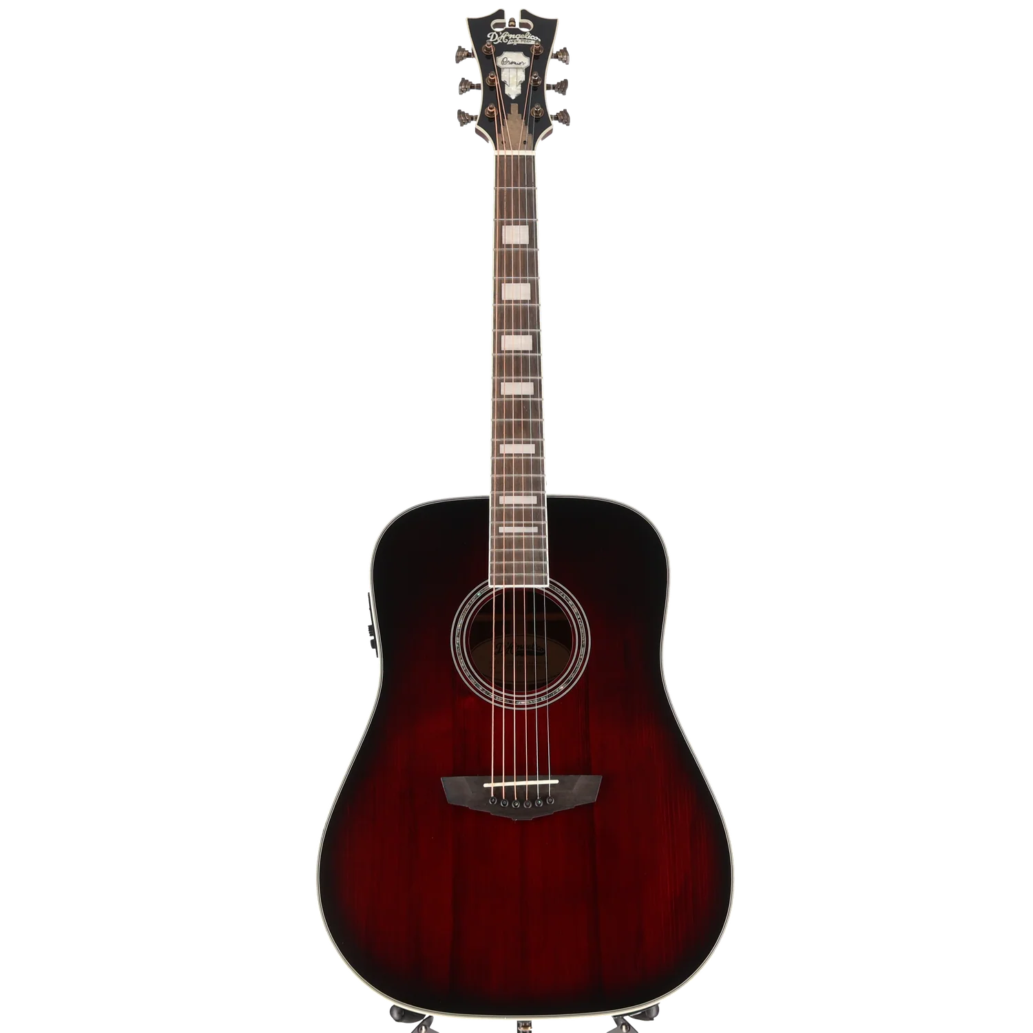 D'angelico Premier Lexington - Trans Black Cherry Burst, Performance Ready (SR) (05908) - Image 5