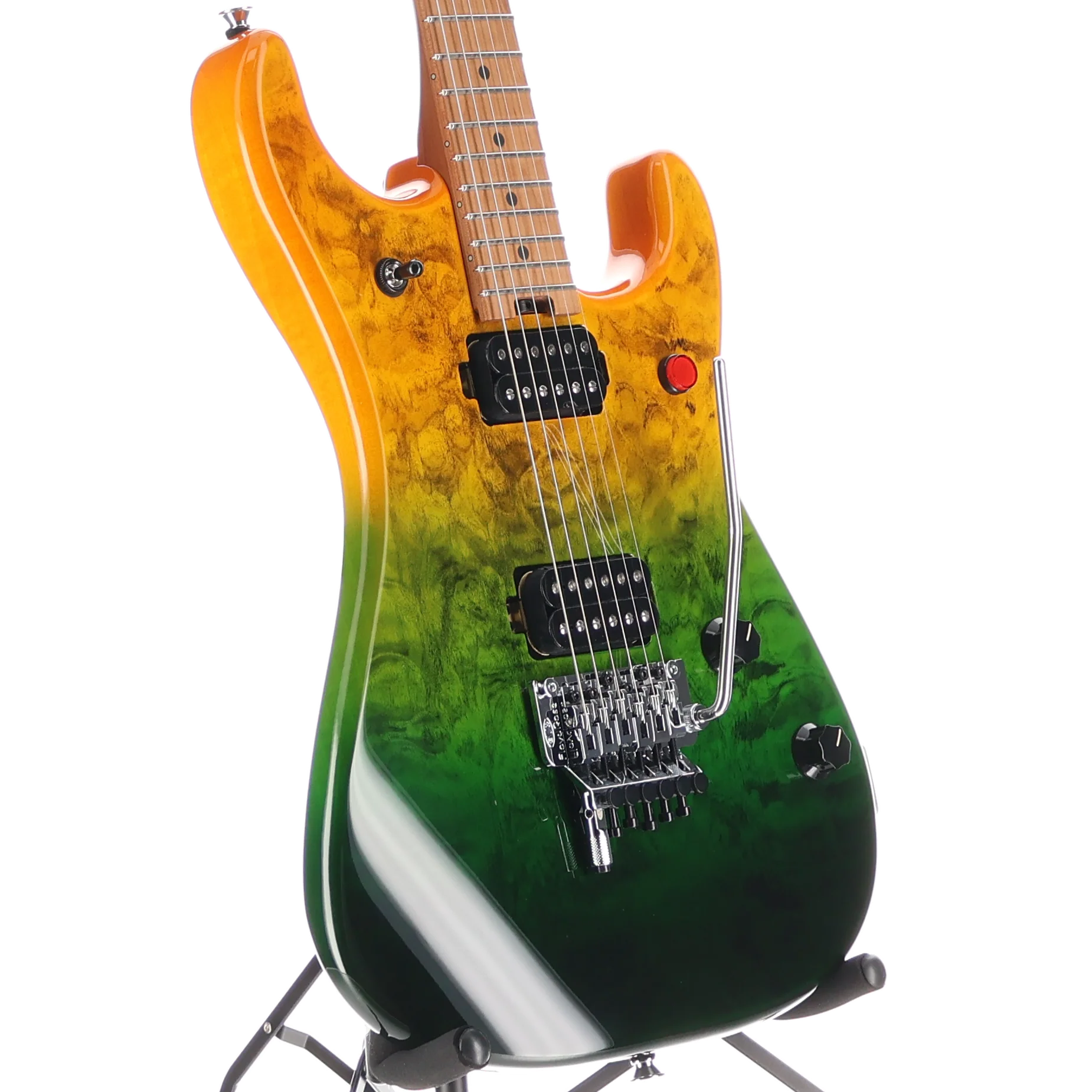 EVH 5150 Series Deluxe QM, Limeade Zest, Stage Ready (Q7) (01305) - Image 3