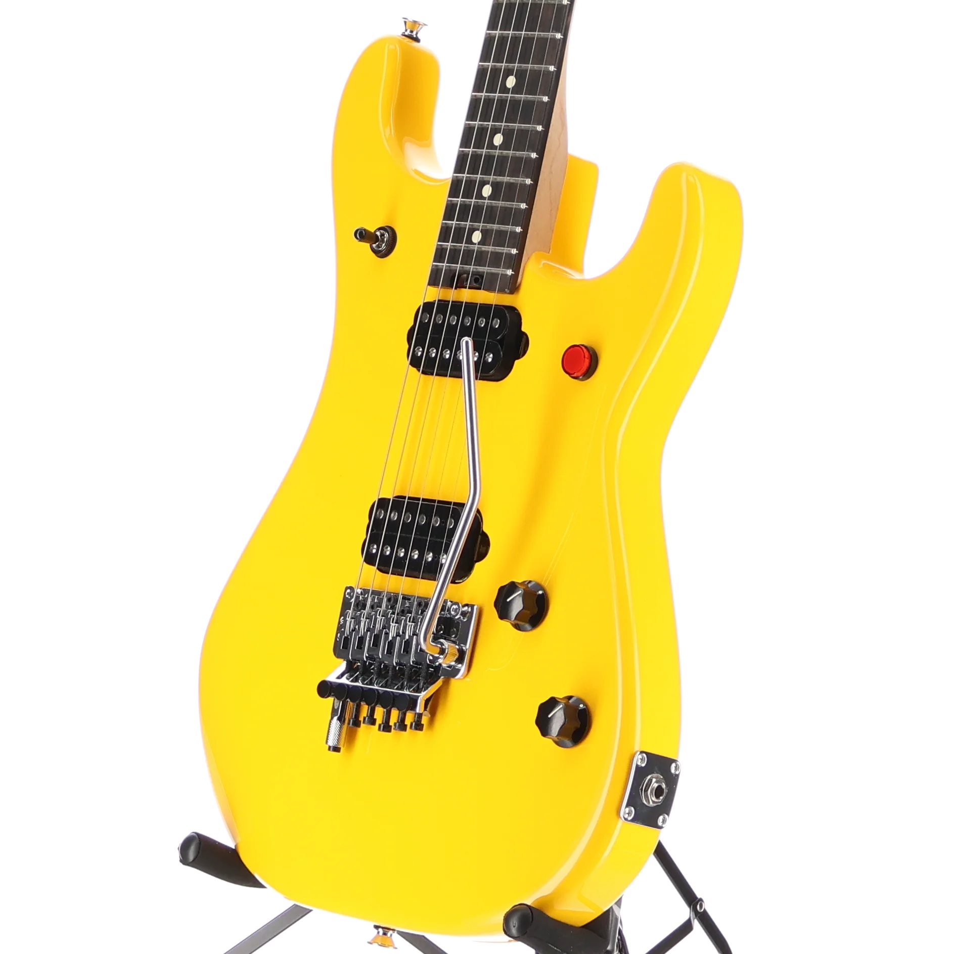 EVH 5150  Series Standard, EVH Yellow, Ebony Fingerboard, Plays Great (O12) (16653) - Image 4