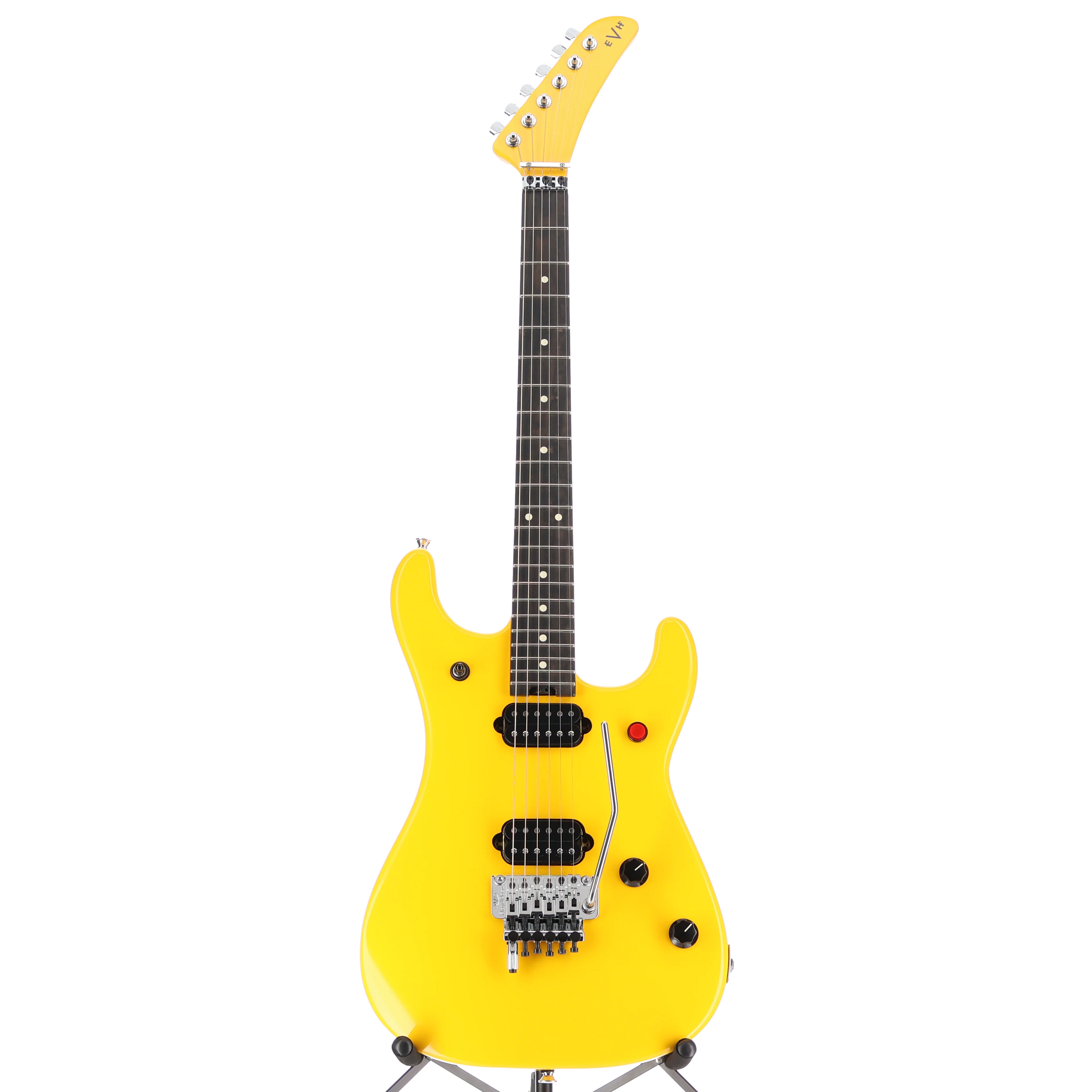 EVH 5150  Series Standard, EVH Yellow, Ebony Fingerboard, Plays Great (O12) (16653) - Image 5