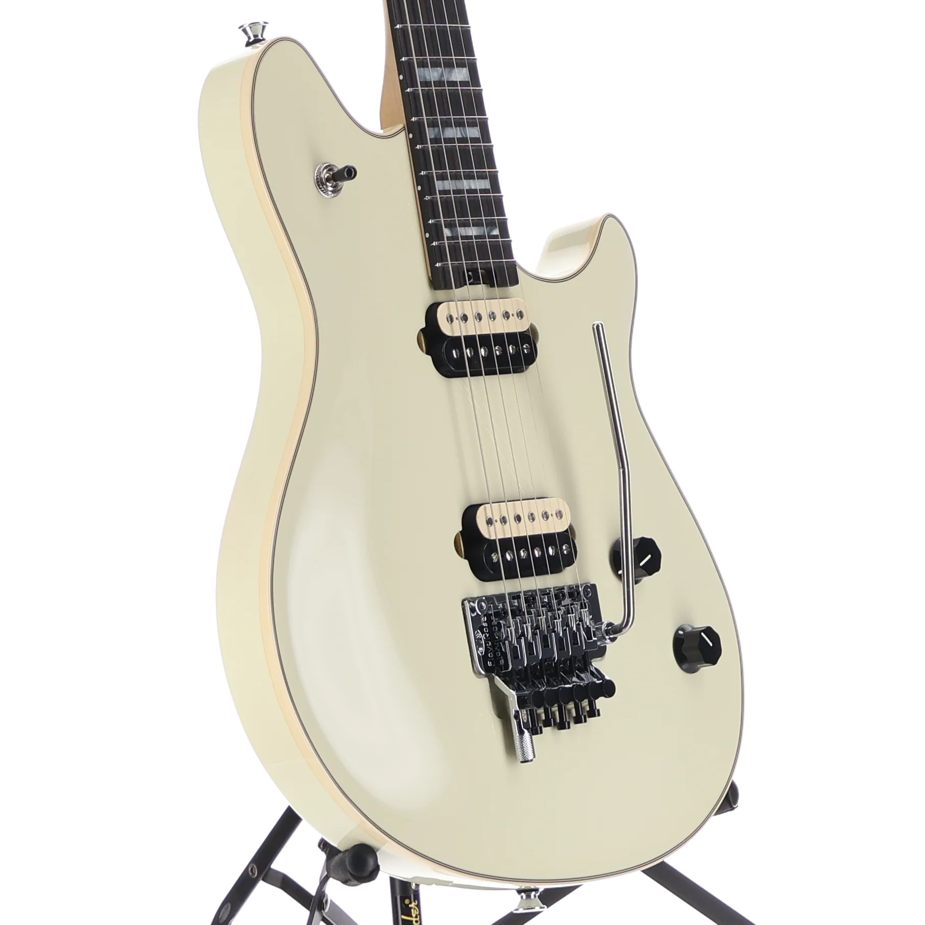EVH Wolfgang Electric Guitar Ebony Fingerboard, Ivory, Professional Setup (RC1) (9830A) - Image 3
