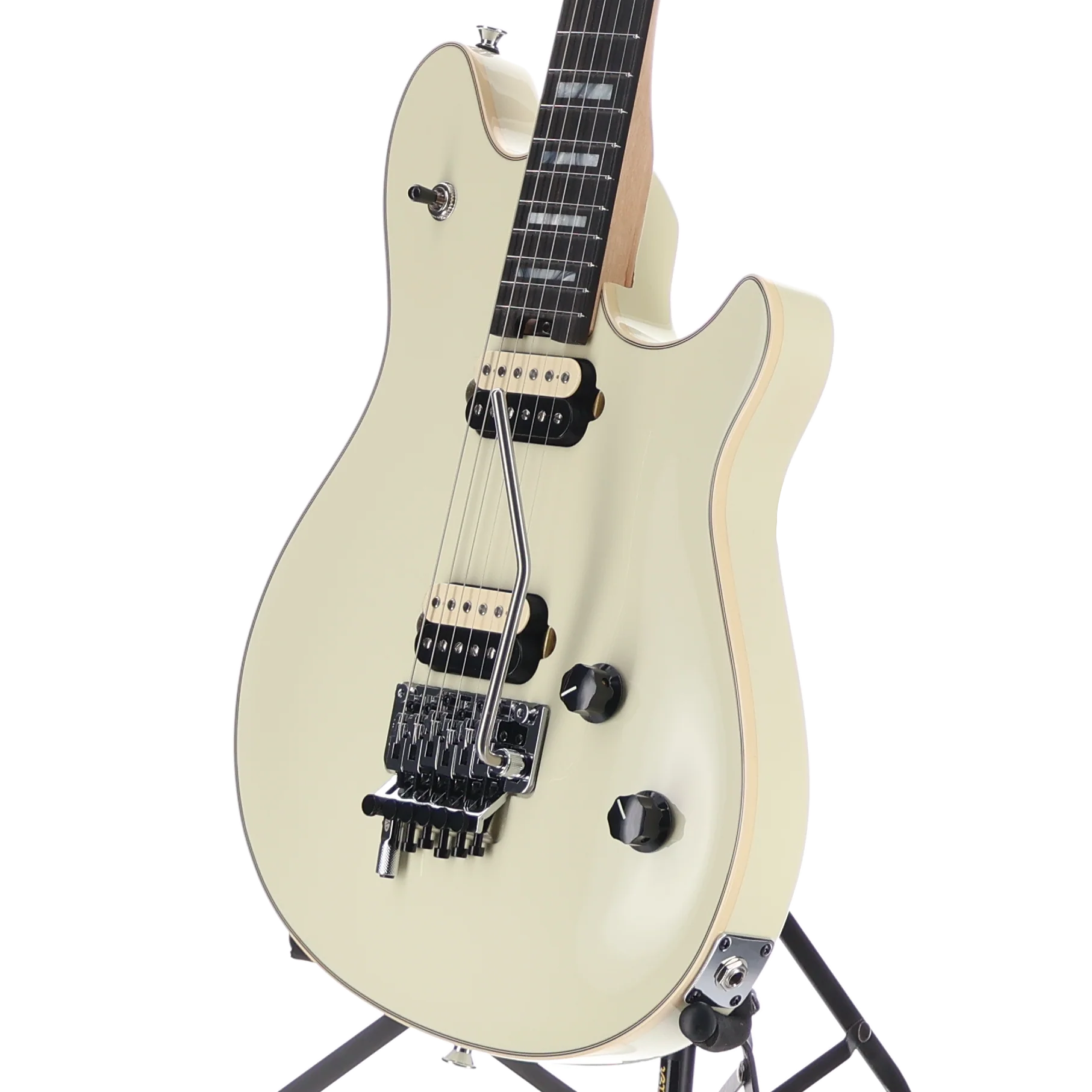 EVH Wolfgang Electric Guitar Ebony Fingerboard, Ivory, Professional Setup (RC1) (9830A) - Image 4