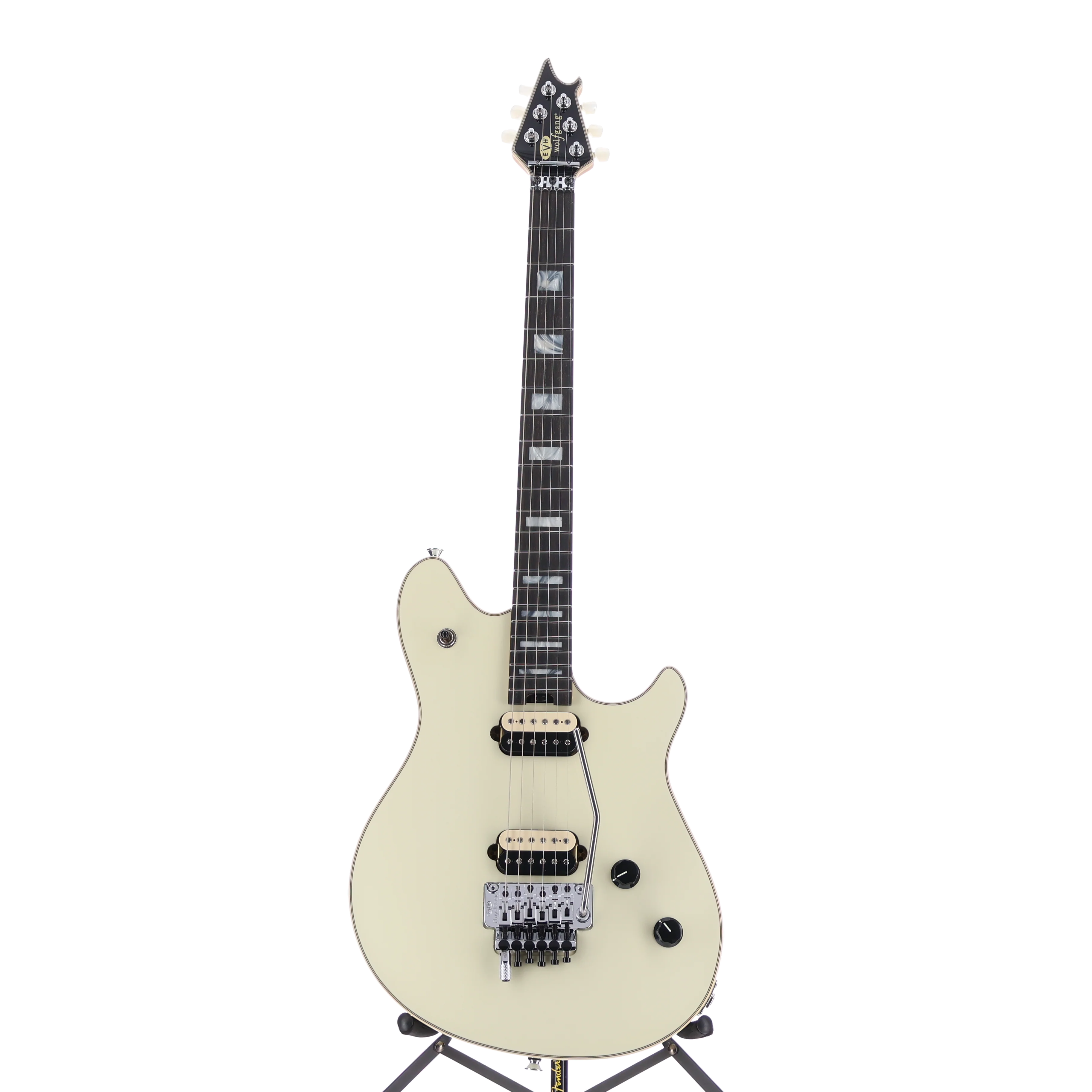 EVH Wolfgang Electric Guitar Ebony Fingerboard, Ivory, Professional Setup (RC1) (9830A) - Image 5