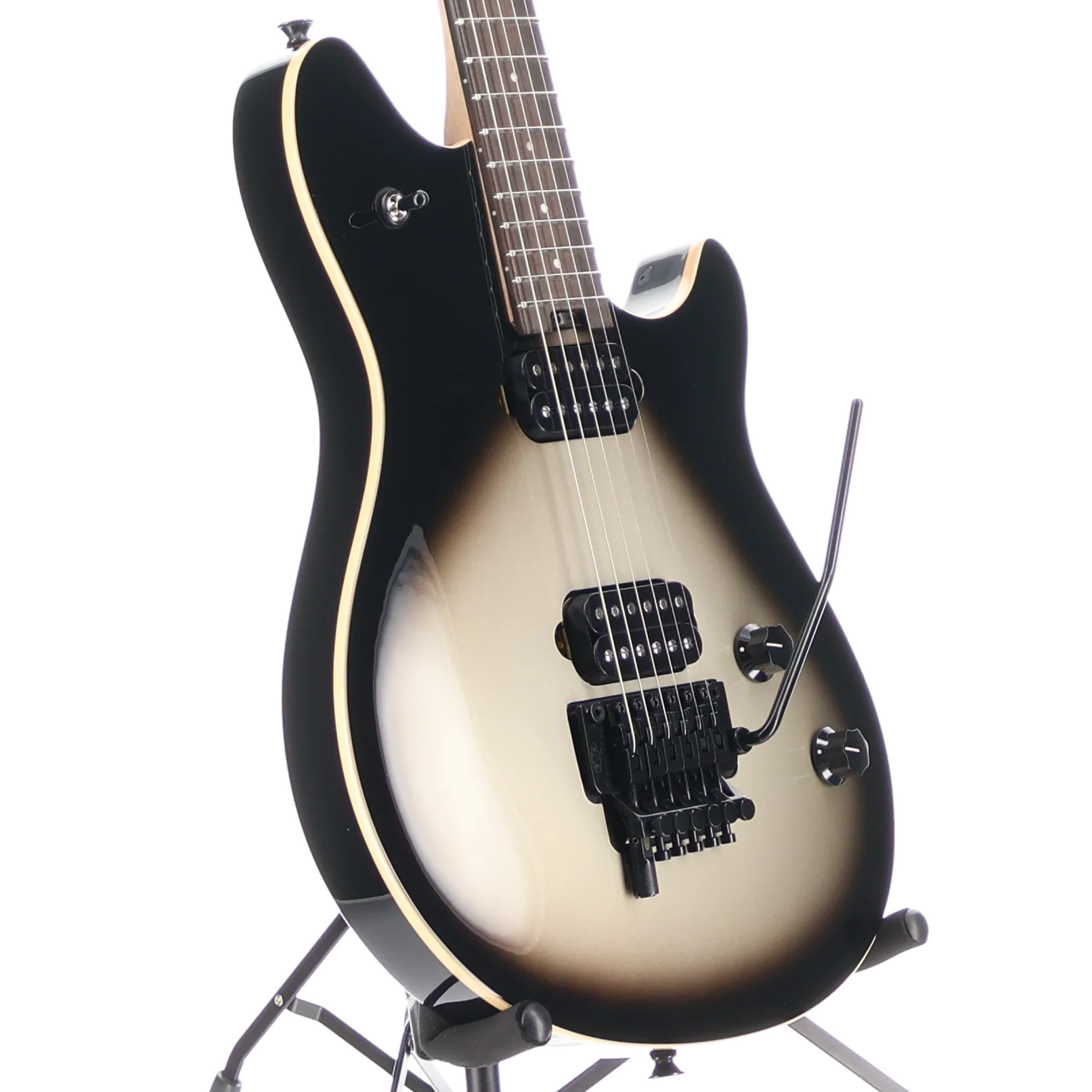EVH Wolfgang Special, Ebony Fingerboard, Silverburst, Plays Great (I1) (1343M) - Image 3