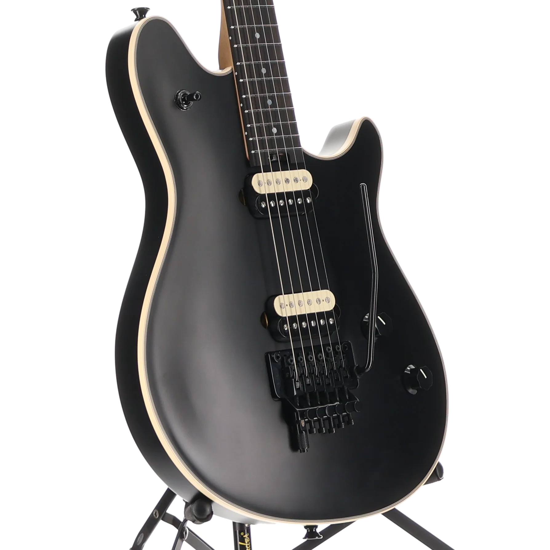 EVH Wolfgang Stealth, Ebony Fingerboard, Stealth Black w/ Case, Plays Great (B10) (1520A) - Image 3