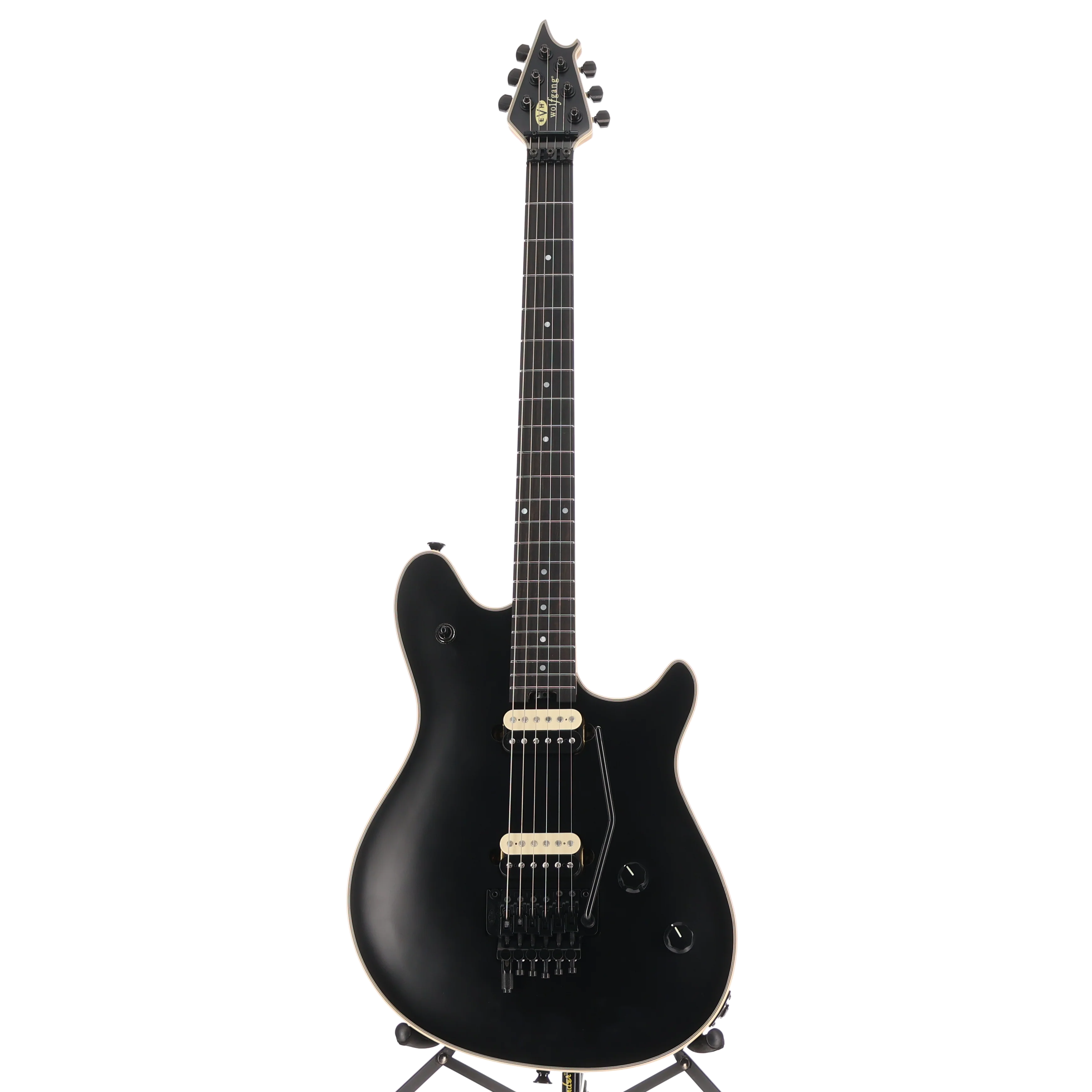 EVH Wolfgang Stealth, Ebony Fingerboard, Stealth Black w/ Case, Plays Great (B10) (1520A) - Image 5
