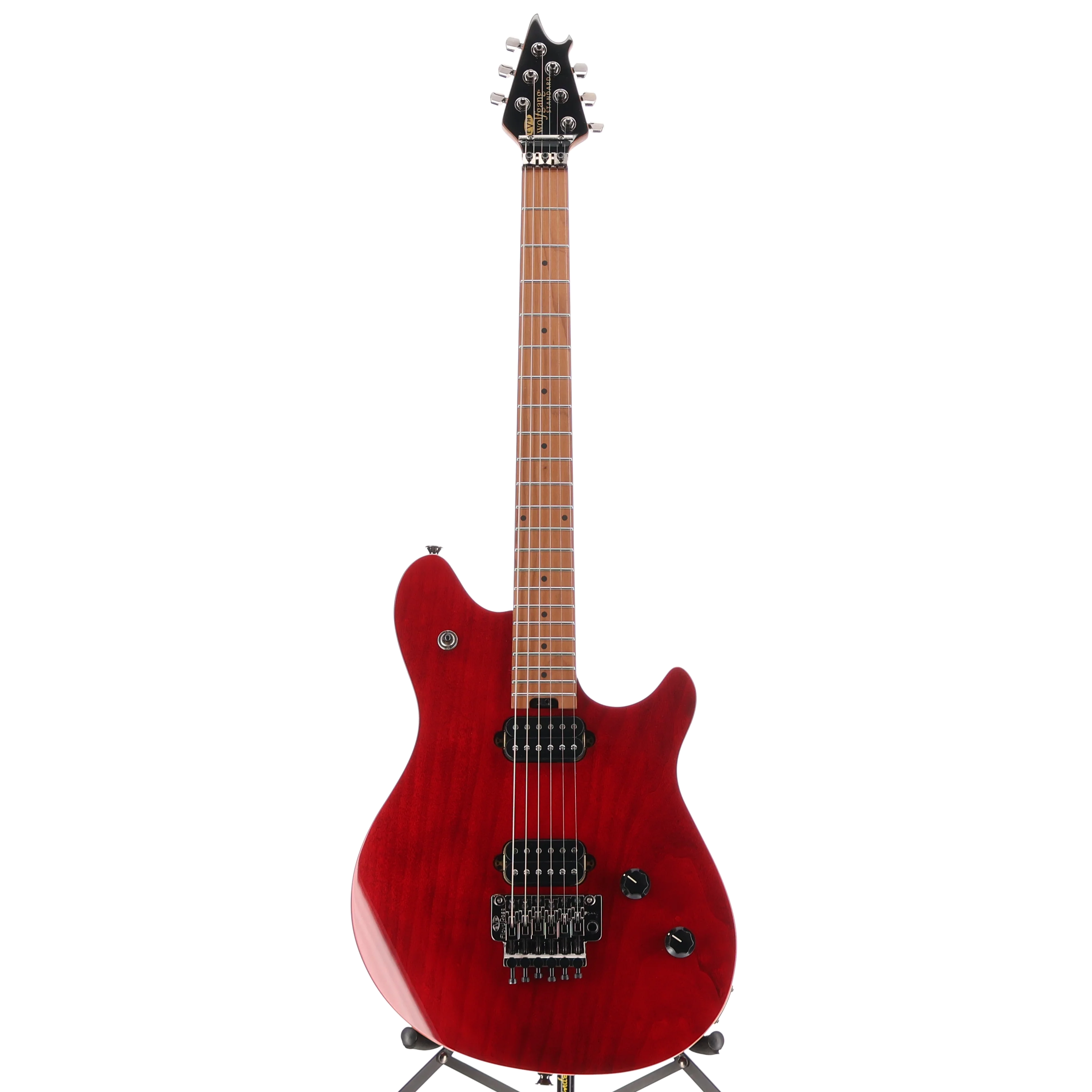 EVH Wolfgang WG Standard QM, Baked Maple Fingerboard, Wine Red (RP) (03533) - Image 5