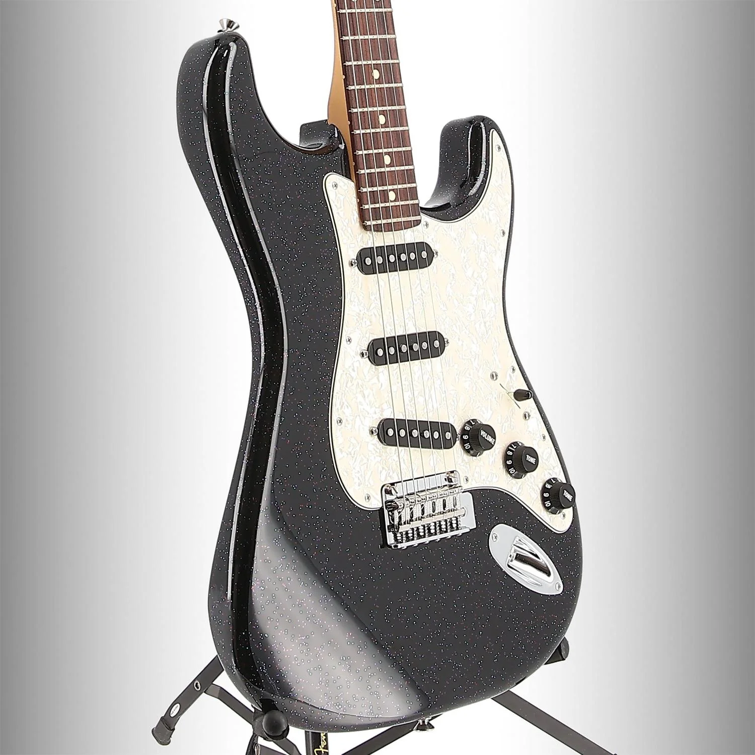 Fender 70th Anniversary Player Stratocaster, Rosewood Fingerboard, Nebula Noir (C5) (02016) - Image 3