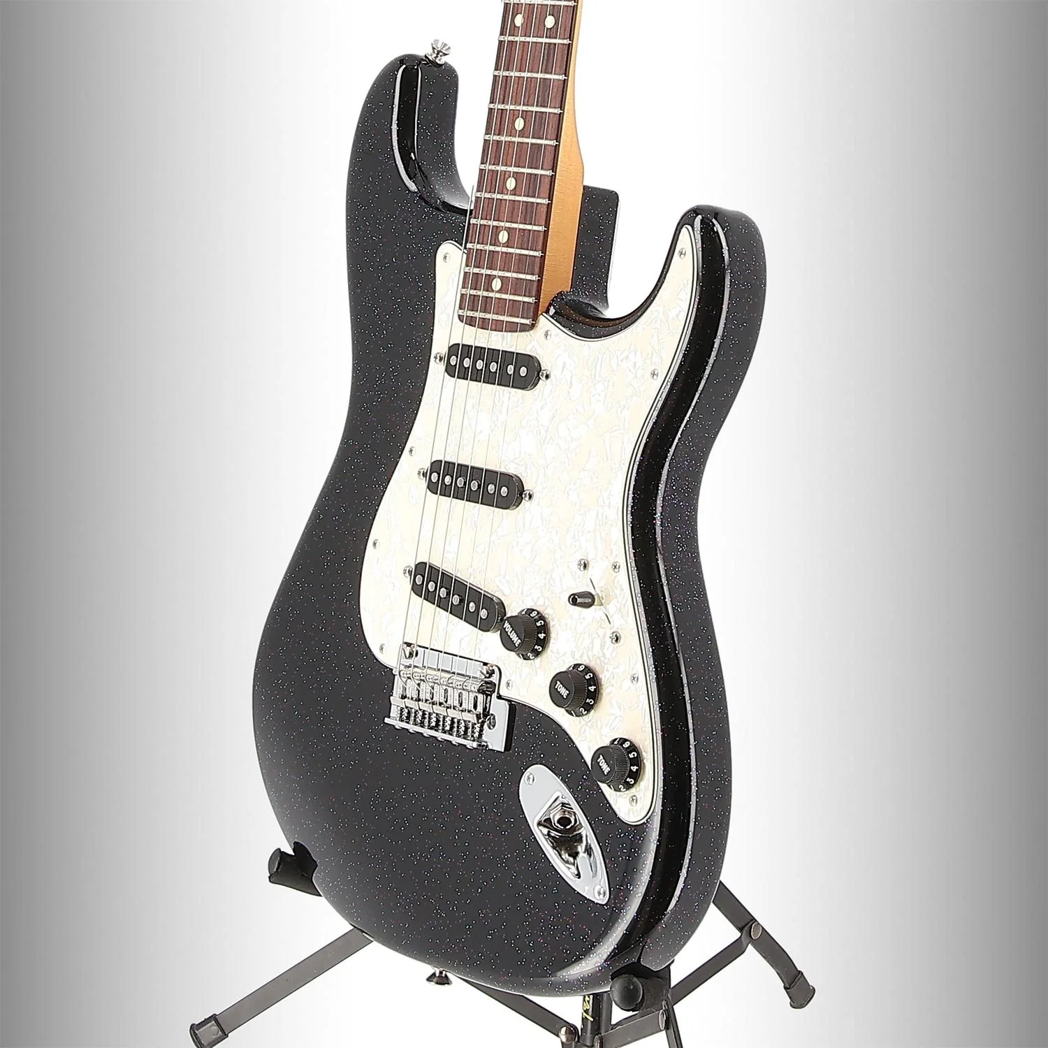 Fender 70th Anniversary Player Stratocaster, Rosewood Fingerboard, Nebula Noir (C5) (02016) - Image 4