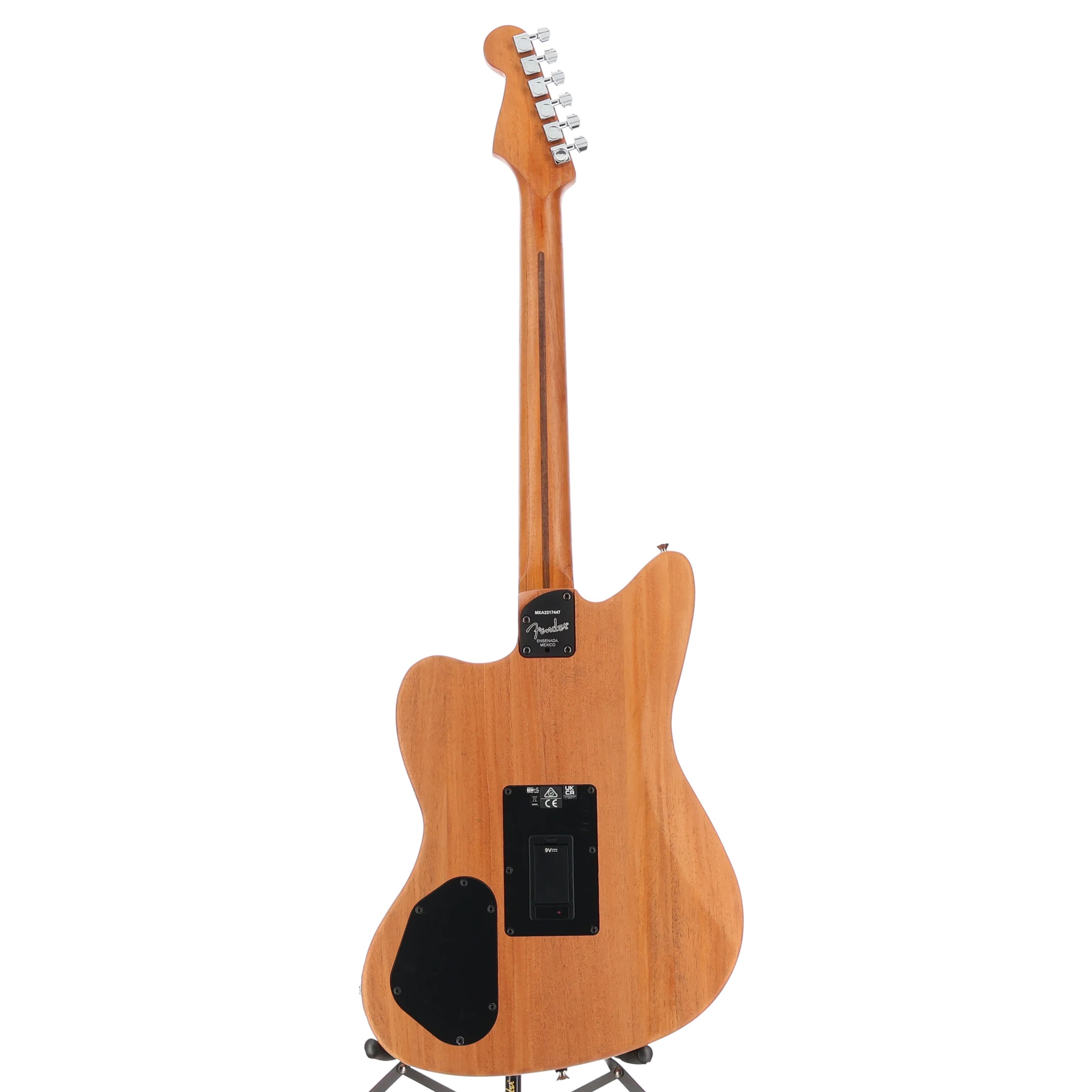 Fender Acoustasonic Player Jazzmaster, Rosewood Fingerboard, Shell Pink (S9) (17447) - Image 6