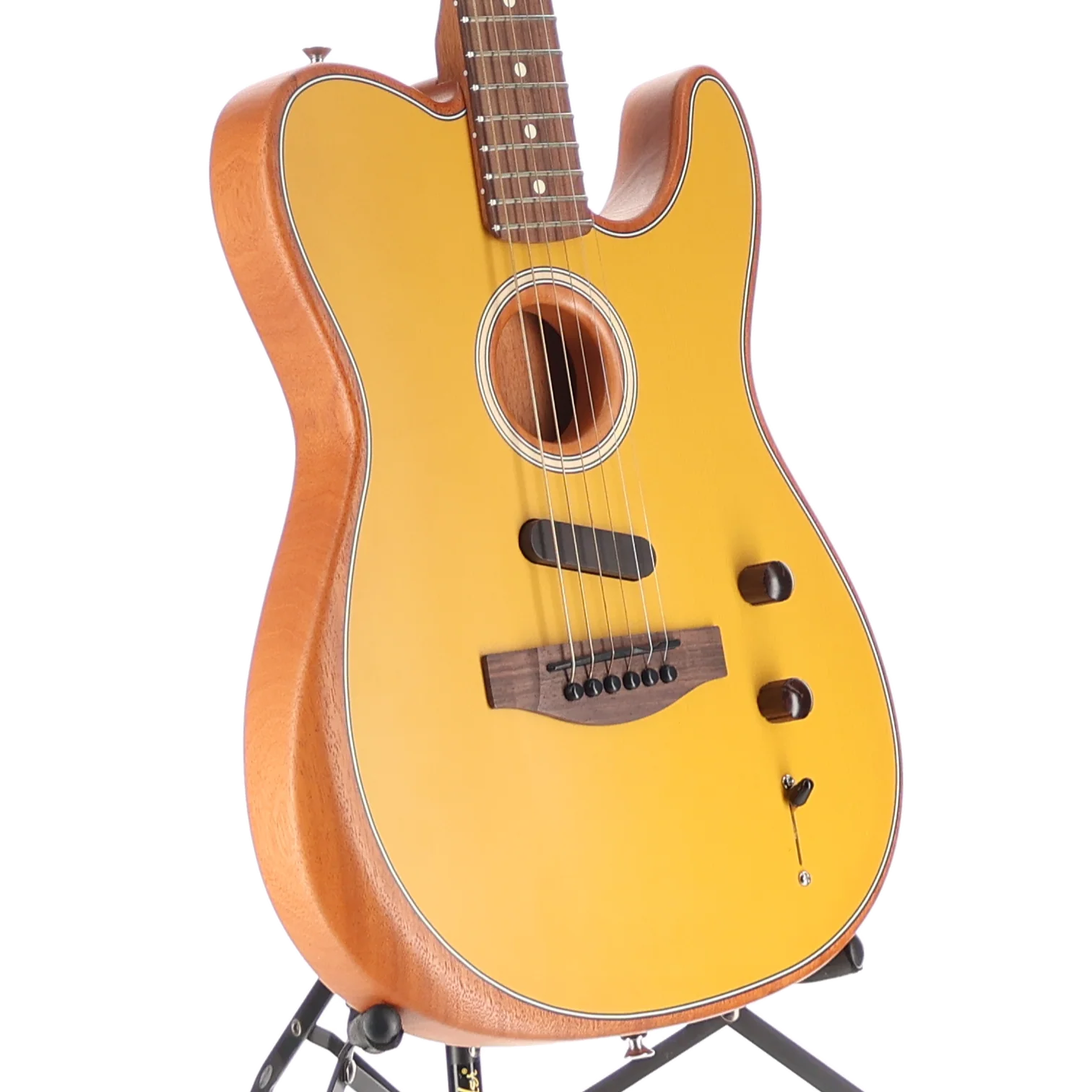 Fender Acoustasonic Player Telecaster, Butterscotch Blonde, Performance Ready (R1) (02812) - Image 3