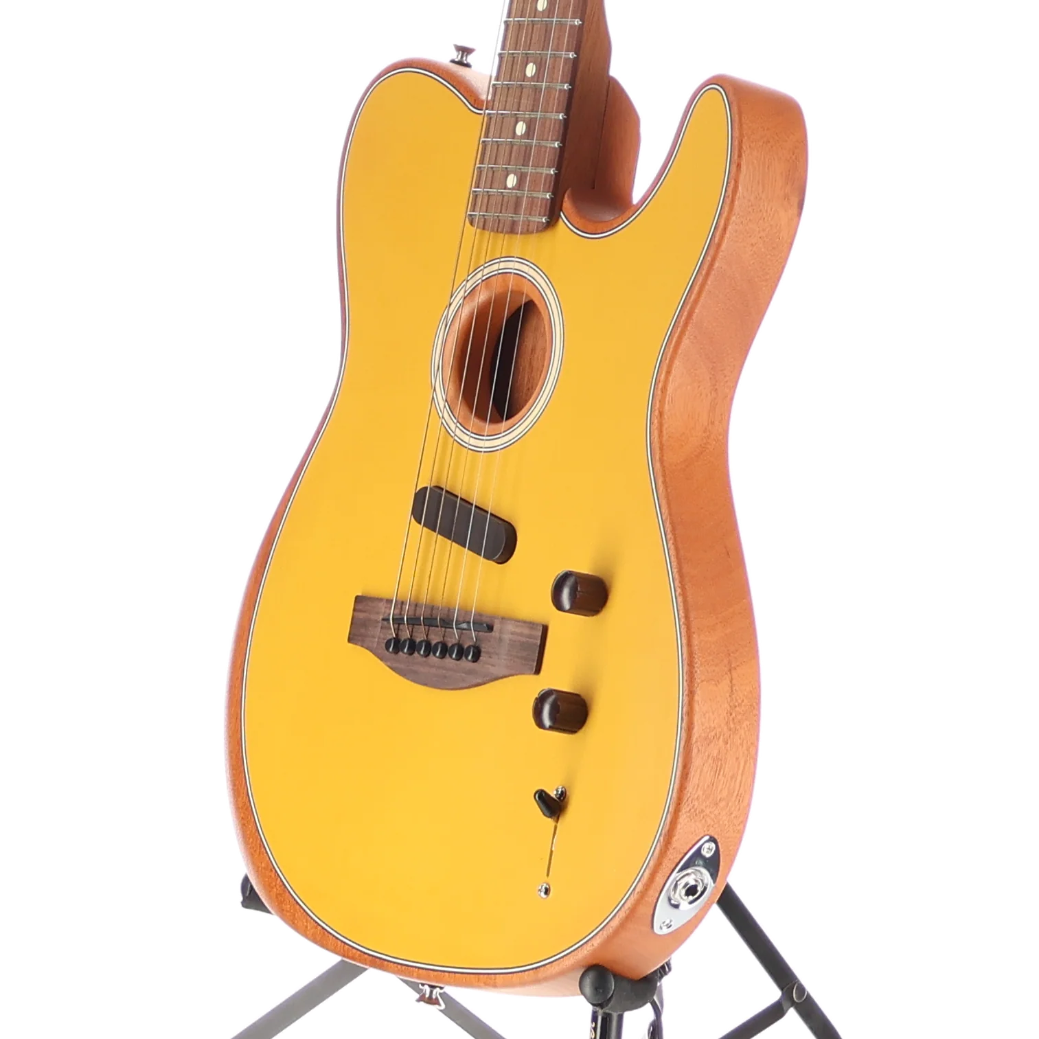 Fender Acoustasonic Player Telecaster, Butterscotch Blonde, Performance Ready (R1) (02812) - Image 4