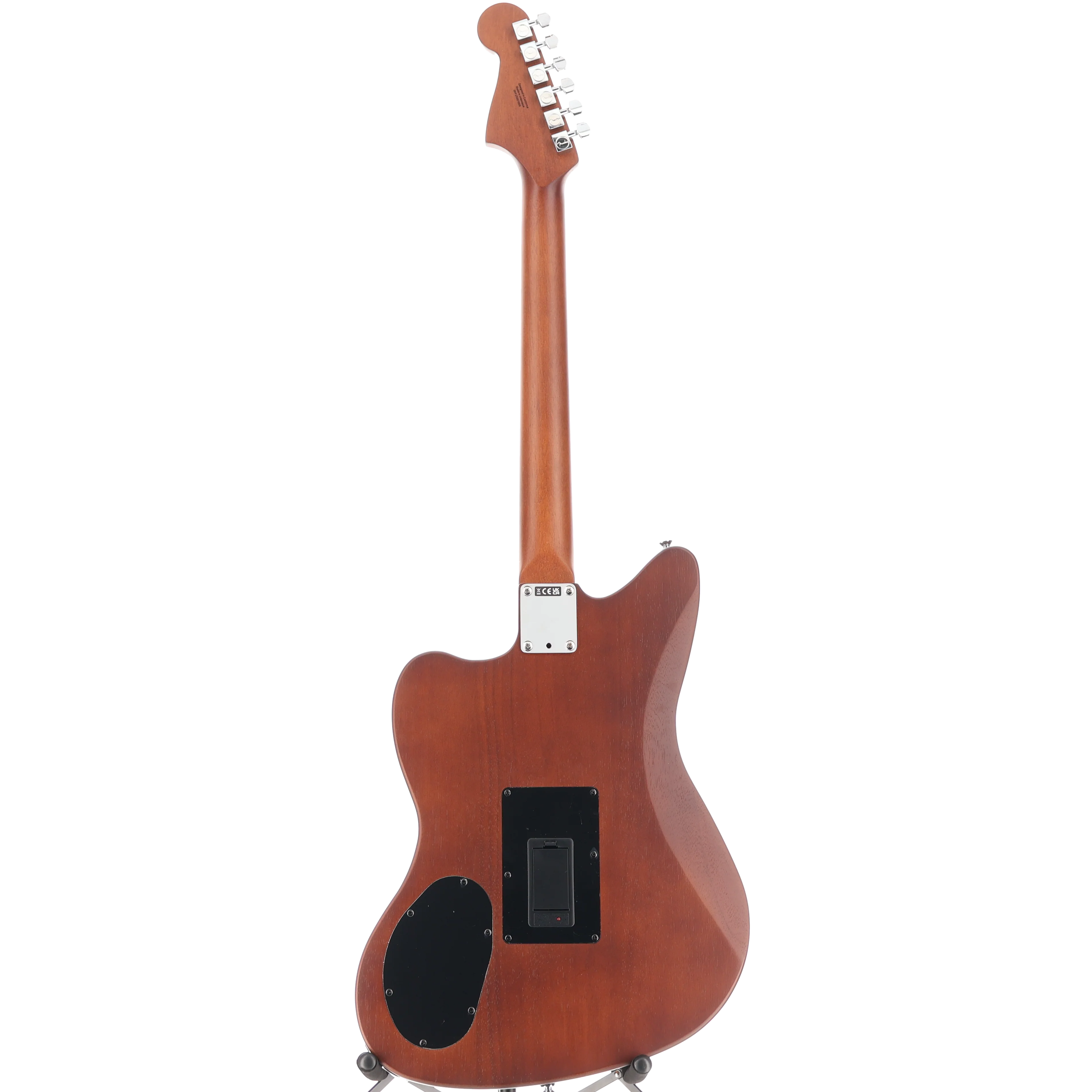 Fender Acoustasonic Standard Jazzmaster, Rosewood Fingerboard, Honey Burst (M6) (07689) - Image 6